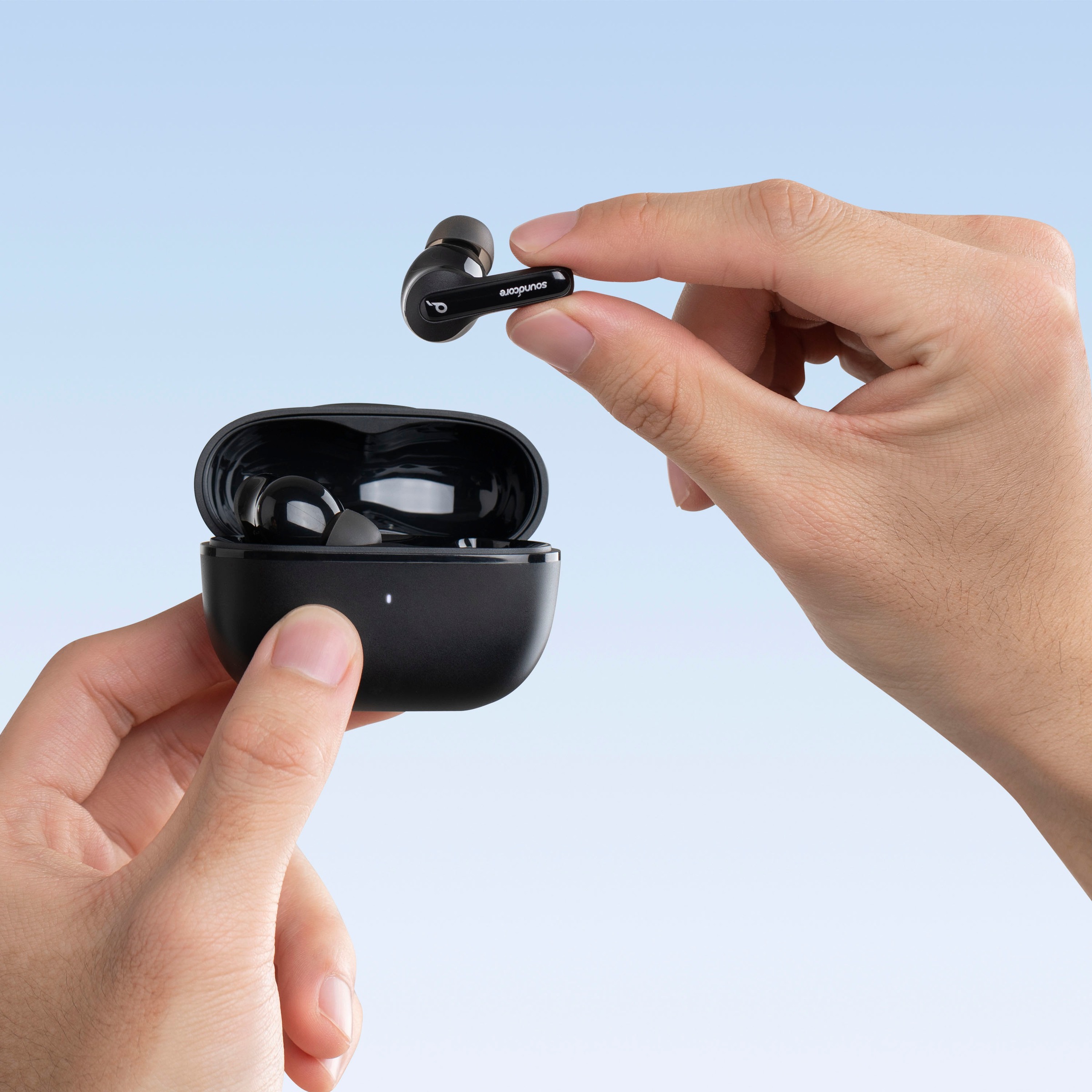 Anker Headset »SOUNDCORE Note 3i«, Bluetooth-HFP, Rauschunterdrückung-Active Noise Cancelling (ANC)-Freisprechfunktion-Transparenzmodus