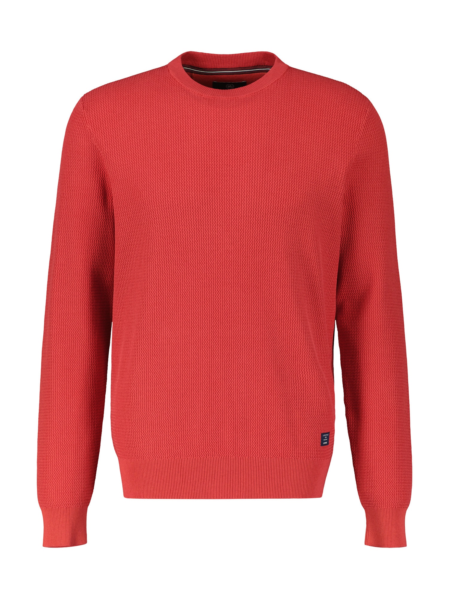 LERROS Strickpullover "LERROS Strickpullover, O-Neck"