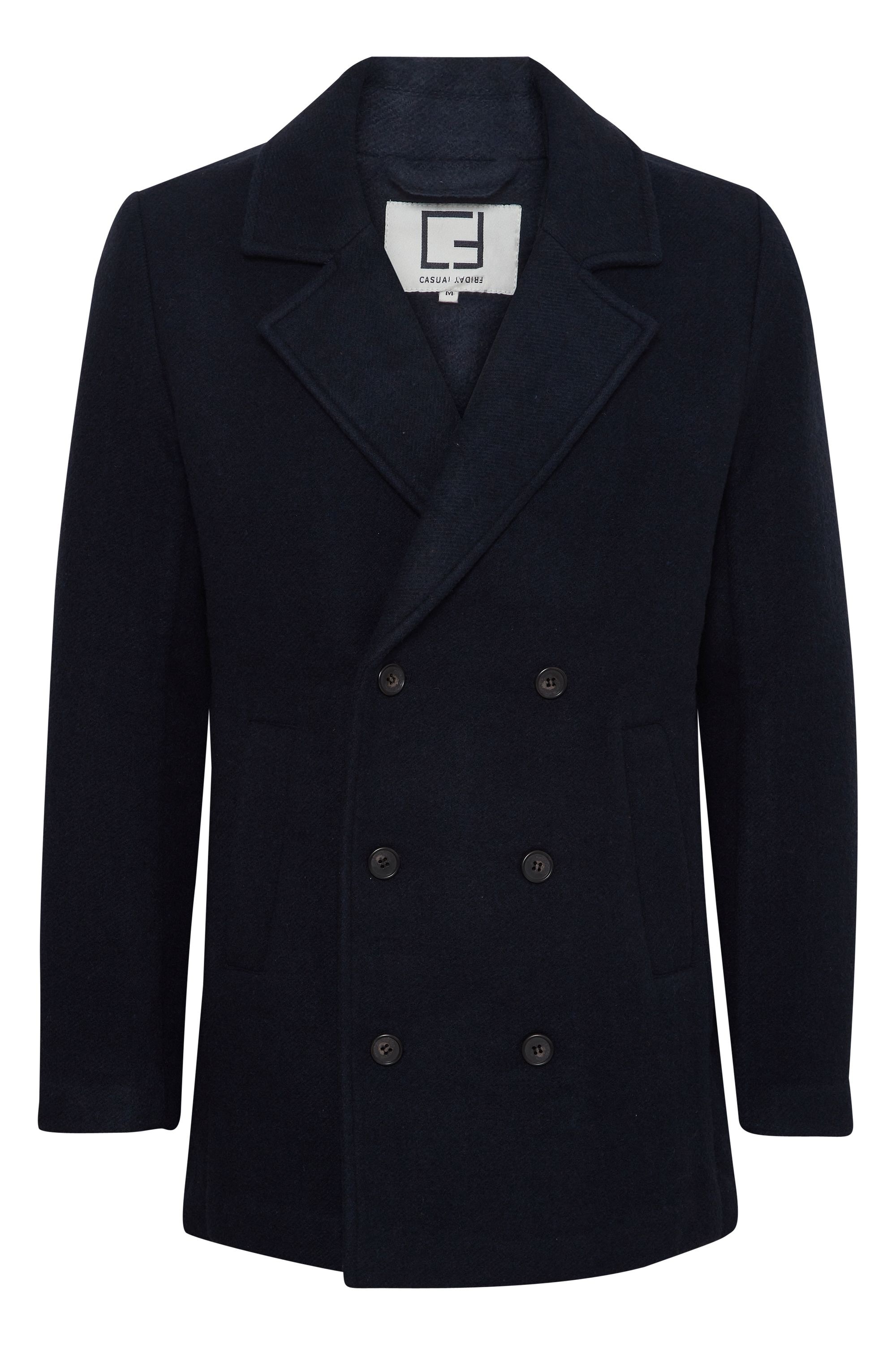 Casual Friday Wollmantel "Wollmantel CFVilmer"