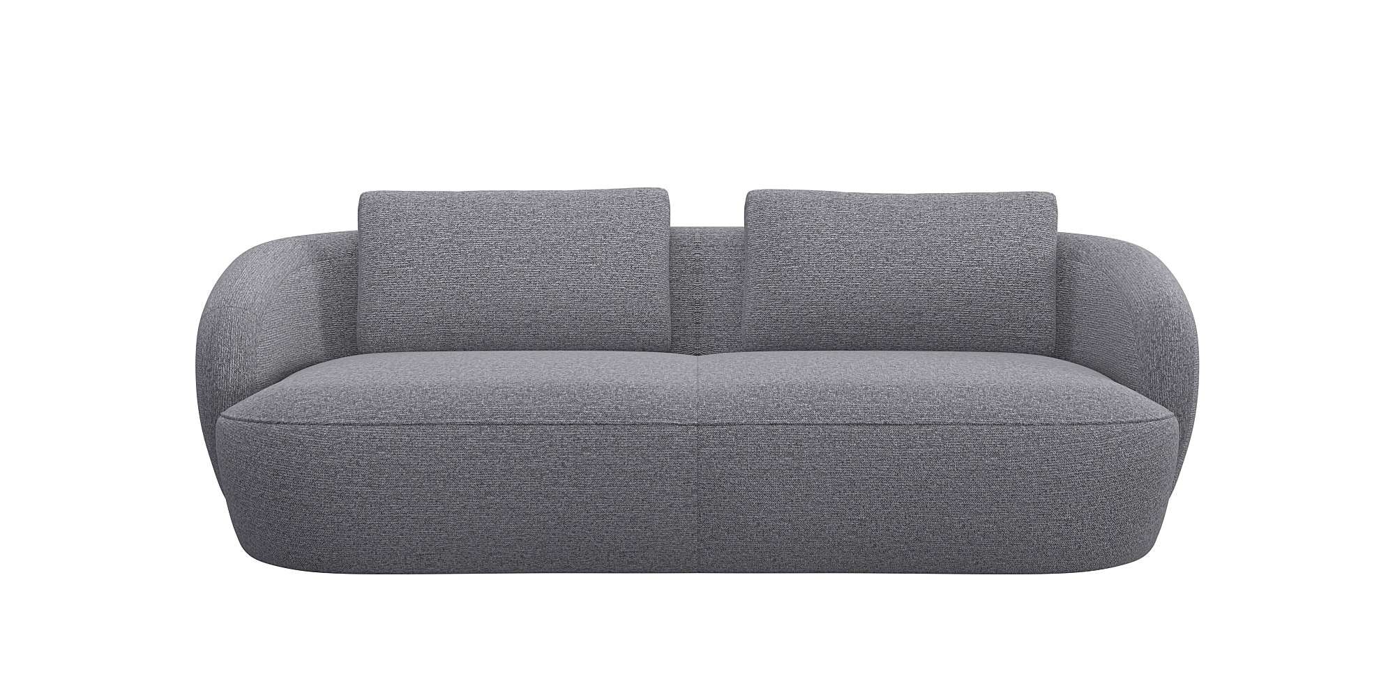 FLEXLUX 3-Sitzer "Torino, rund und bequem, Couch, Dreisitzer", Modernes, or günstig online kaufen