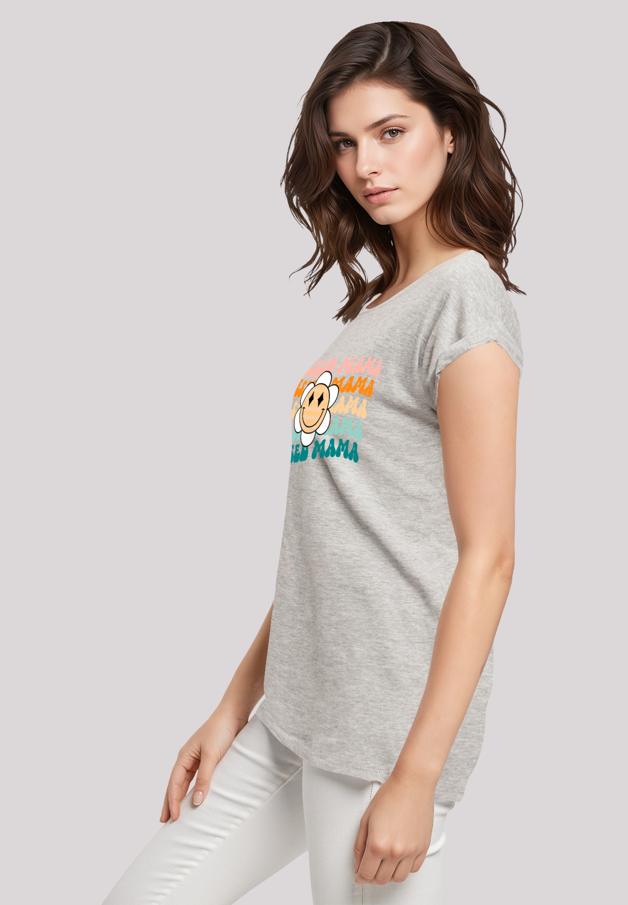 F4NT4STIC T-Shirt »Mothers Day Blessed Mama Vintage«, Premium Qualität