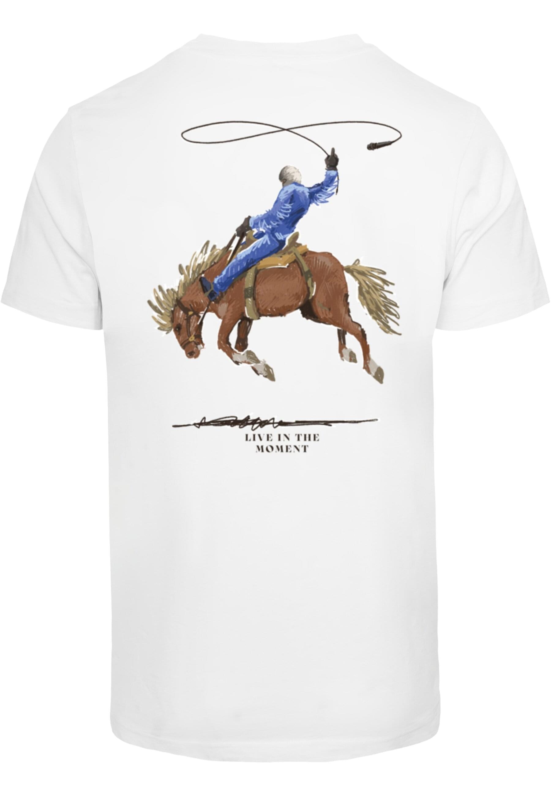 MisterTee T-Shirt "MisterTee Herren Live In The Moment Tee", (1 tlg.) günstig online kaufen