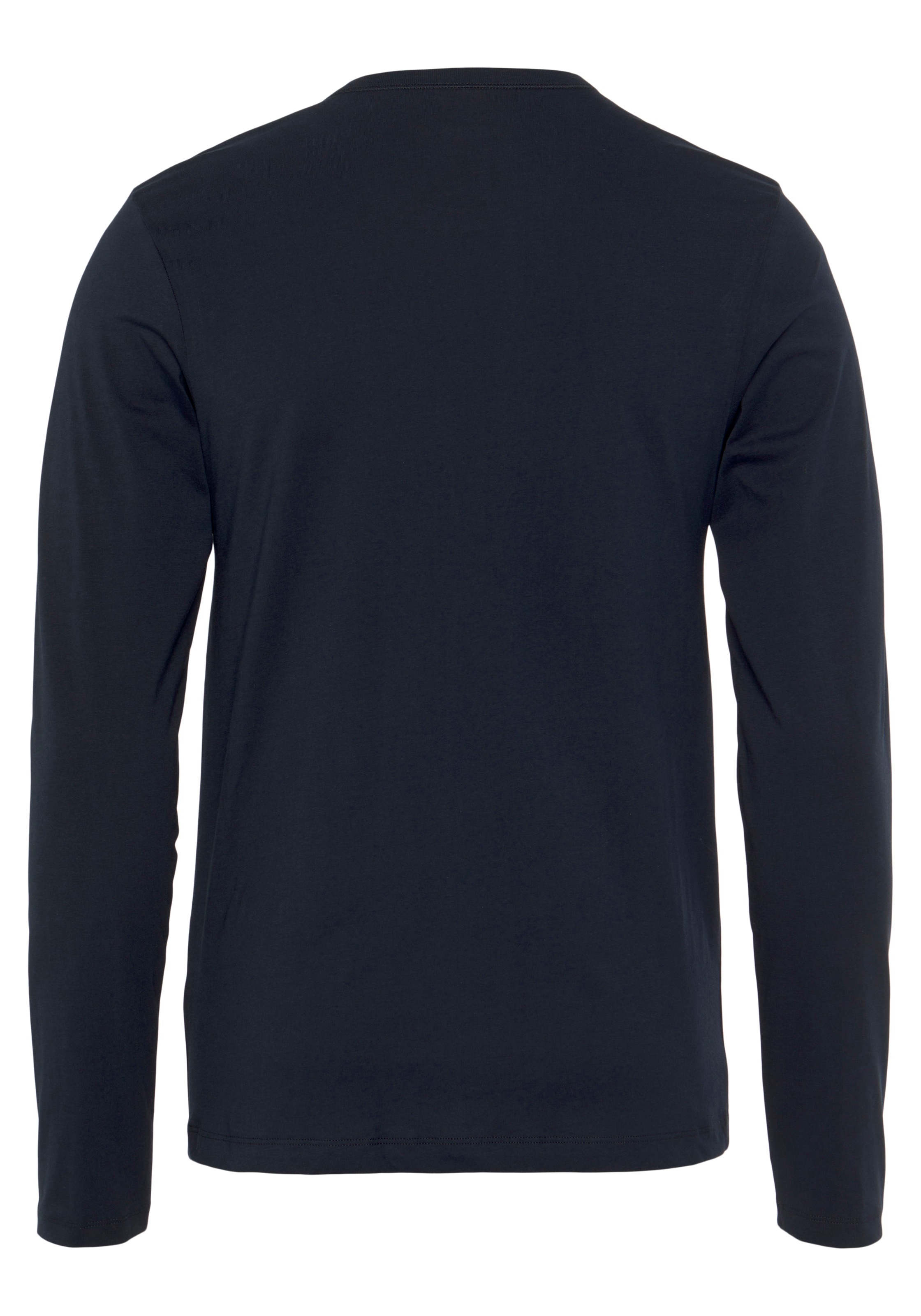 BOSS Langarmshirt »longsleeve-Shirt R-Neck Classic COTTON 3pcs/pack«, (3 tlg.), mit BOSS Logo-Schriftzug