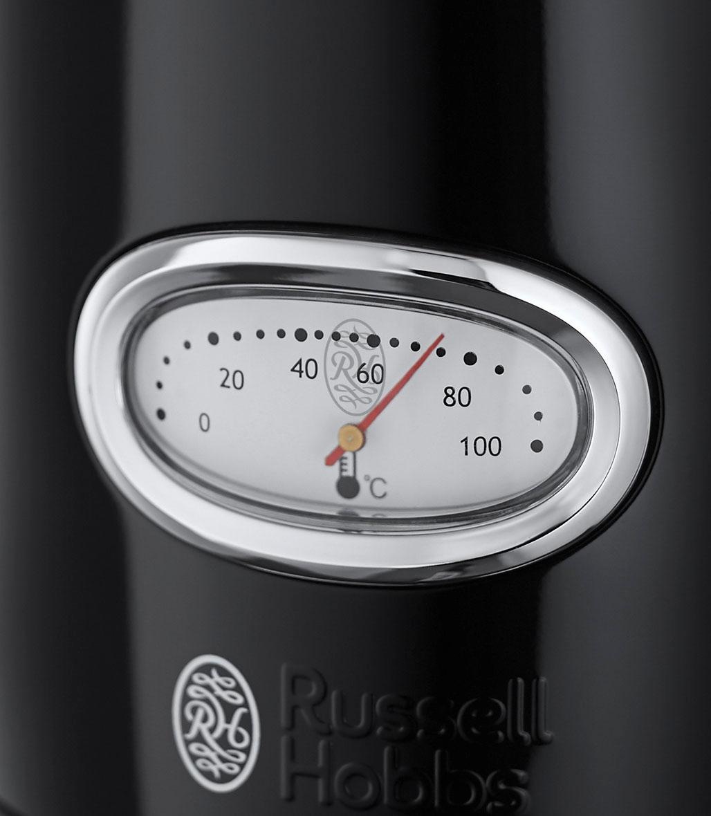 RUSSELL HOBBS Wasserkocher »WK Retro Noir 21671-70«, 1,7 l, 2400 W