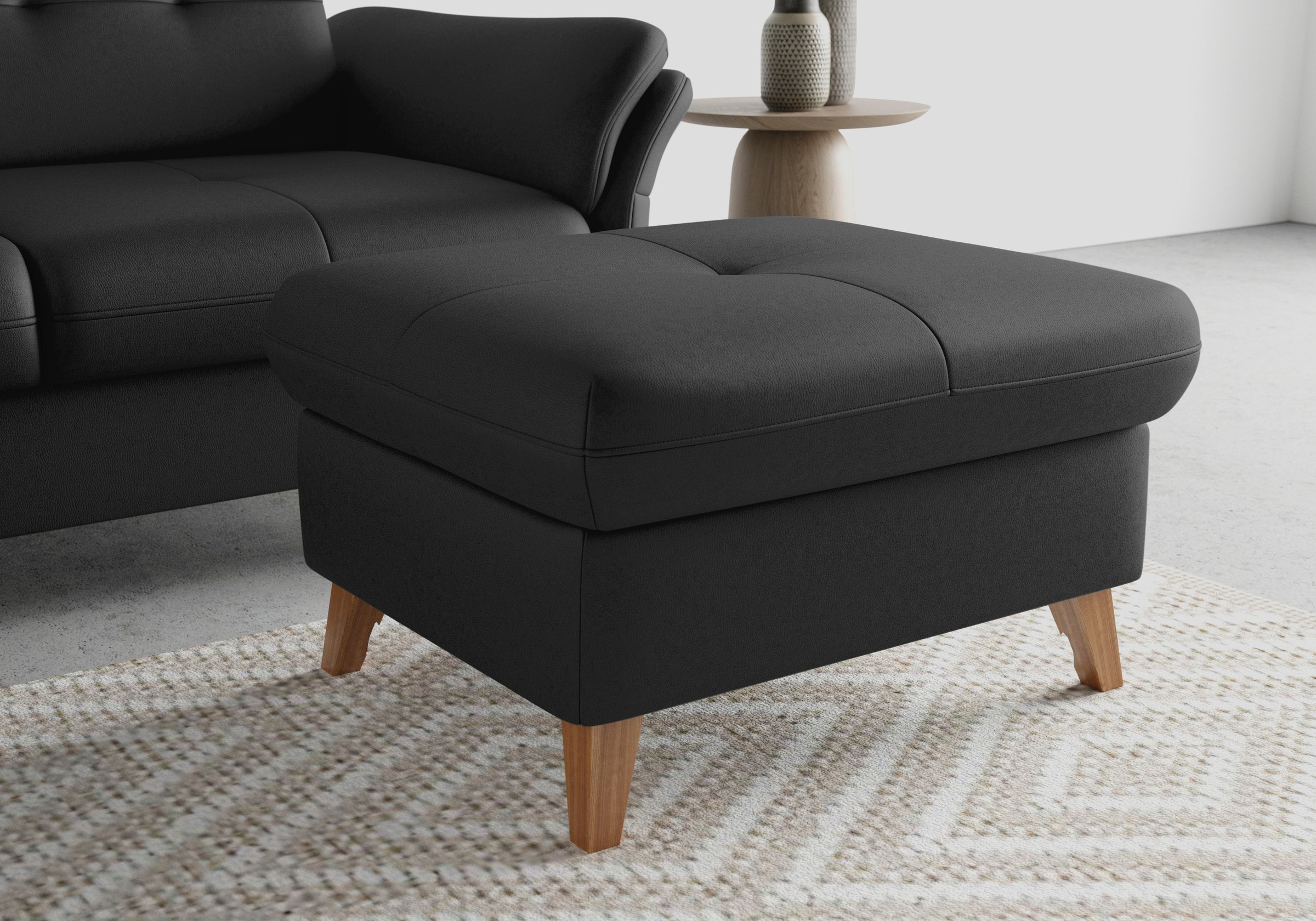sit&more Stauraumhocker »Göteborg«, mit Federkern