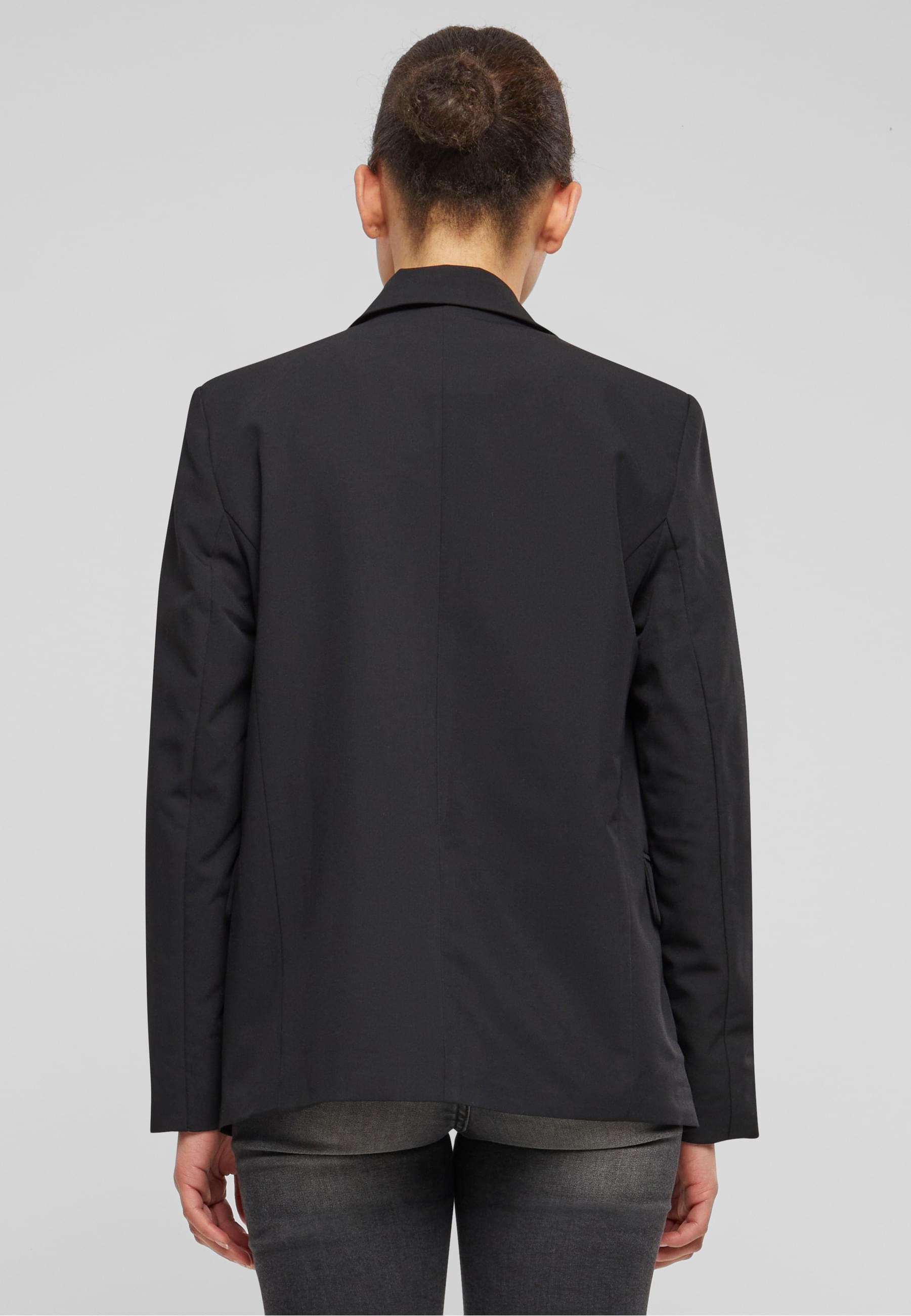 URBAN CLASSICS Allwetterjacke »Urban Classics Damen Ladies Basic Blazer«, (1 St.), ohne Kapuze