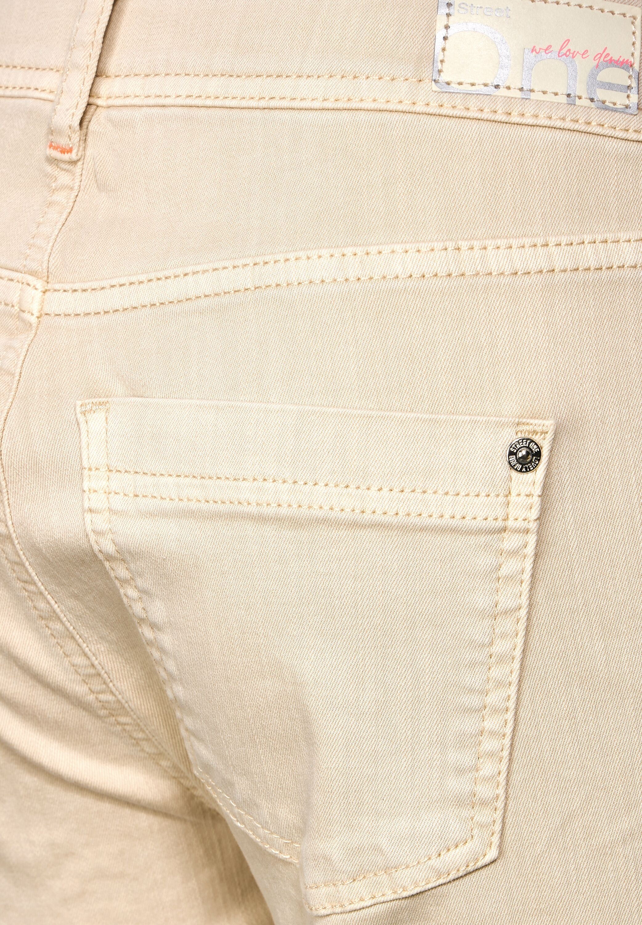 STREET ONE Comfort-fit-Jeans, mit Tunnelzugband