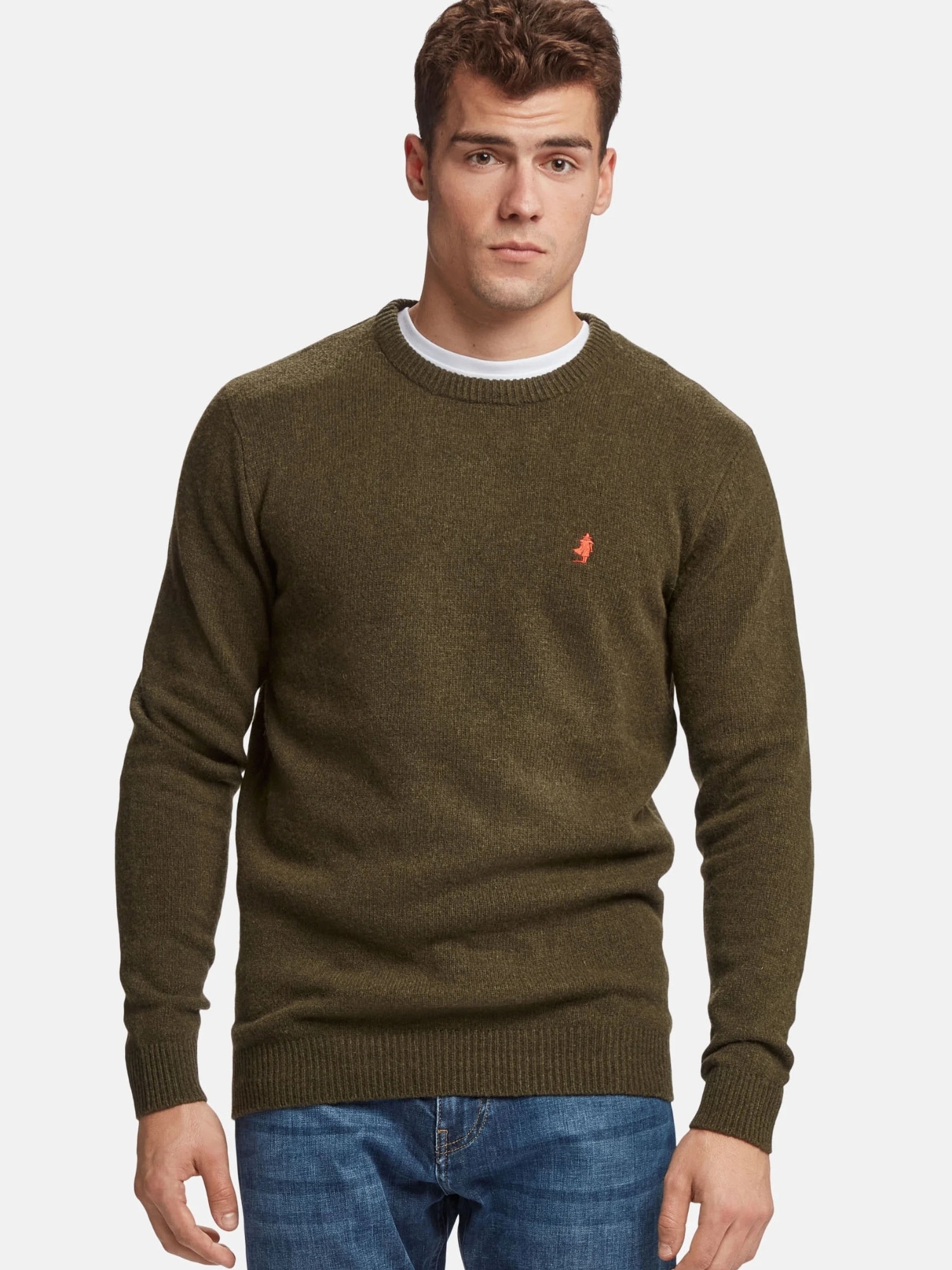 MCS Rundhalspullover »MCS Pullover MCAdrian«