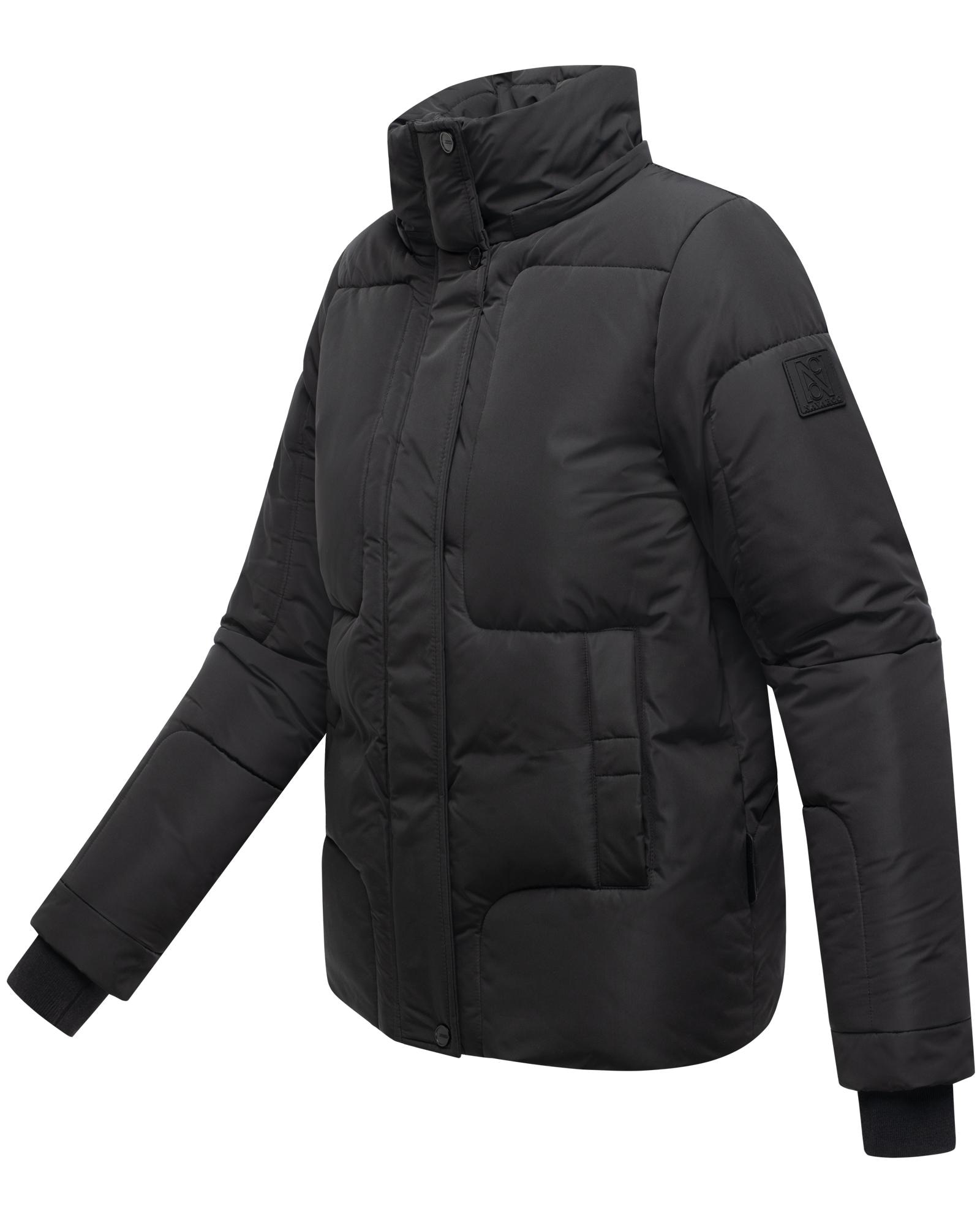 Navahoo Steppjacke »Zauberlicht 14«, mit Kapuze, Winterjacke mit abnehmbarer Kapuze und Fleece-Futter