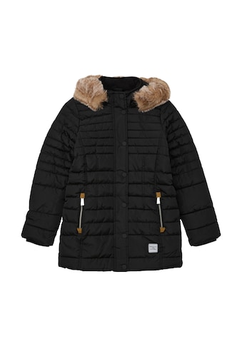 s.Oliver Junior Steppjacke su Kapuze su Fellimitat an ...