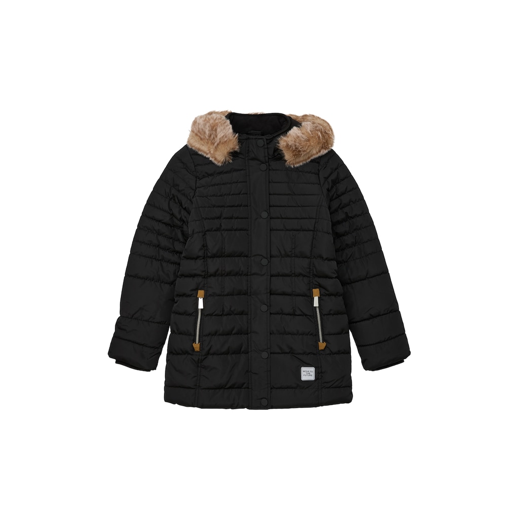 s.Oliver Junior Steppjacke, mit Kapuze