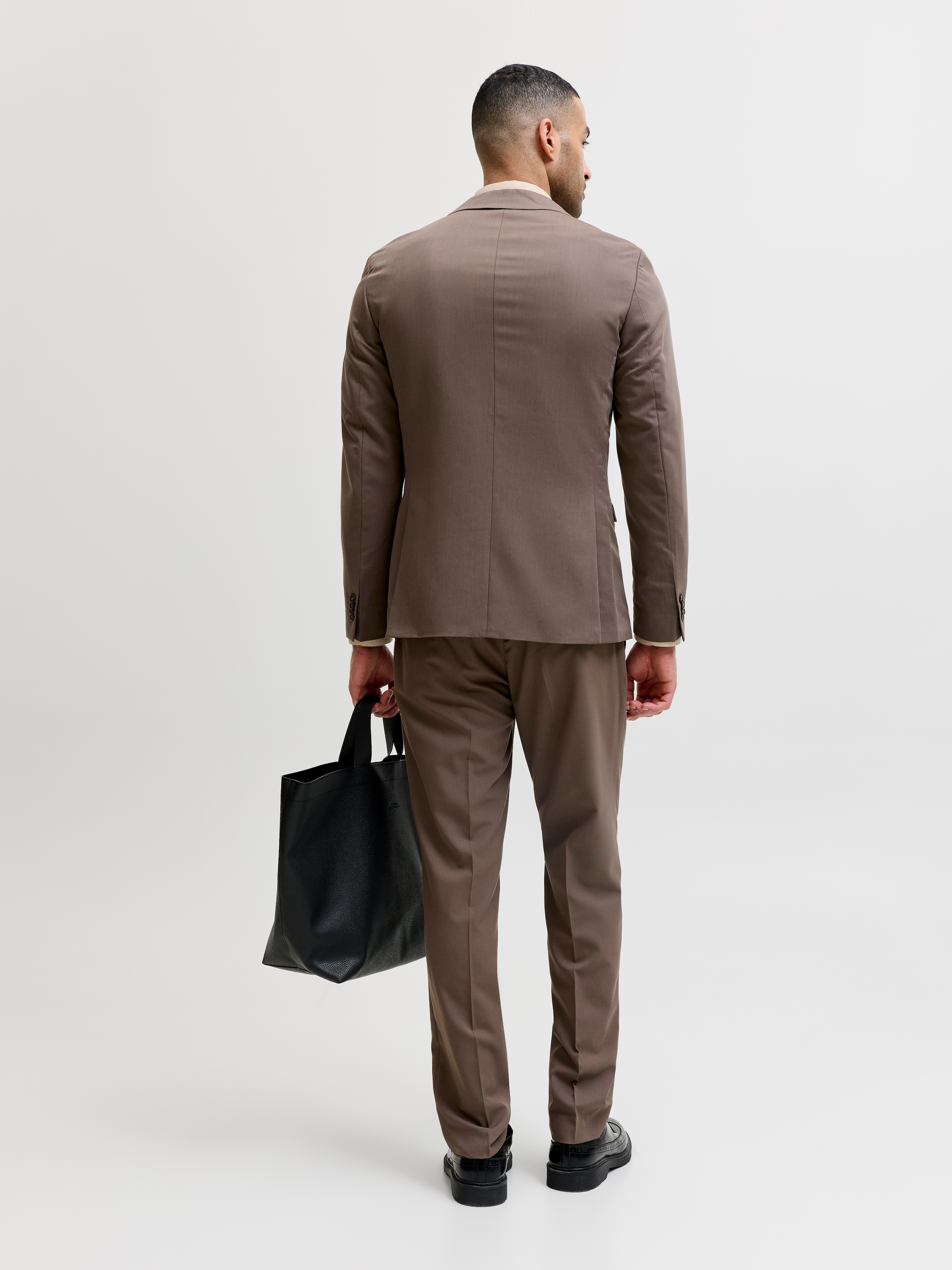 Jack & Jones »JPRFRANCO  Extra schmal, pflegeleicht, stilvoll mit fallendem Revers« slim fit Materialmix aus Polyester, Viskose und Elasthan
