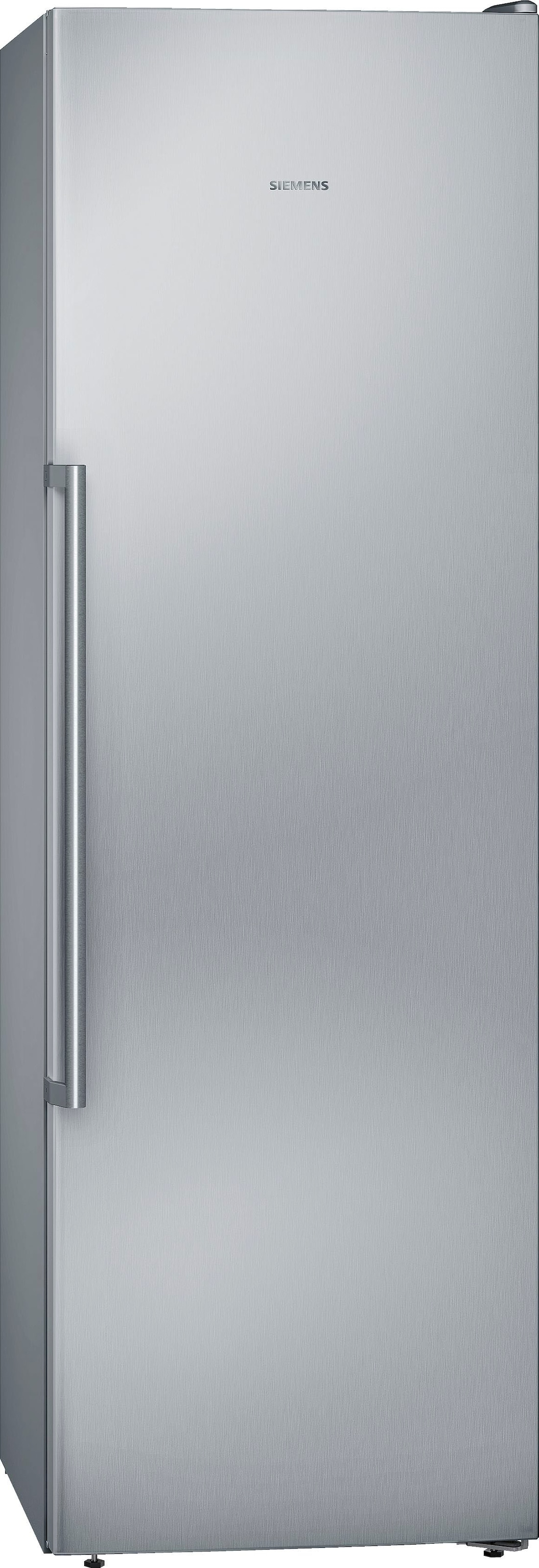 SIEMENS European Side-by-Side »KA95FPIEP«, 186 cm hoch, 120 cm breit, mit Schnellkühlfunktion-höhenverstellbare Füße-Umluftkühlung-Flaschenregal