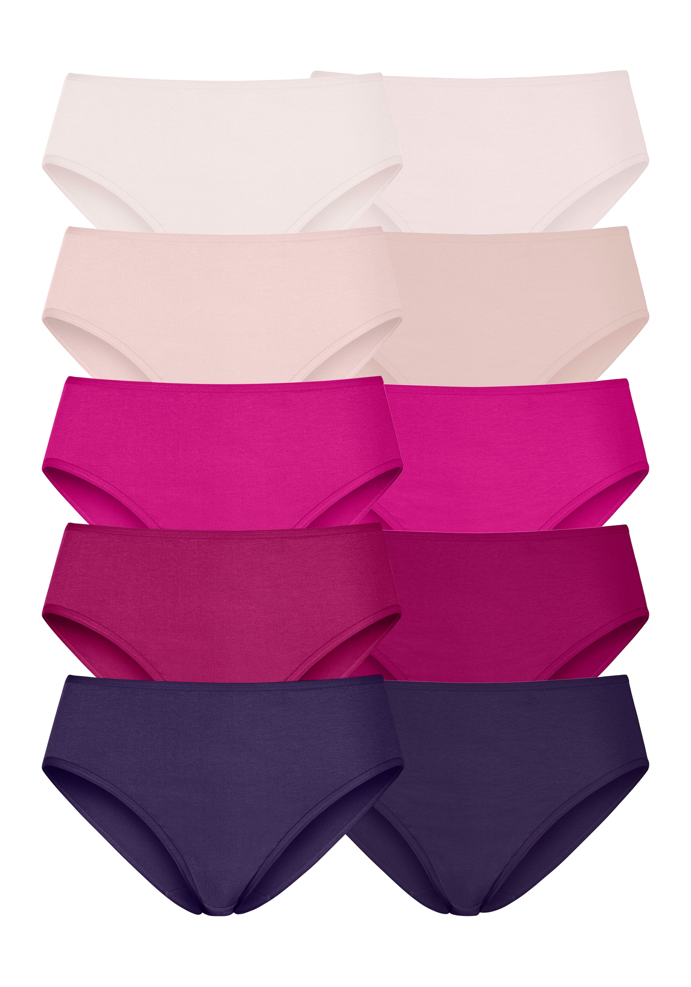 petite fleur by Lascana 10er-Pack, aus elastischer Baumwolle