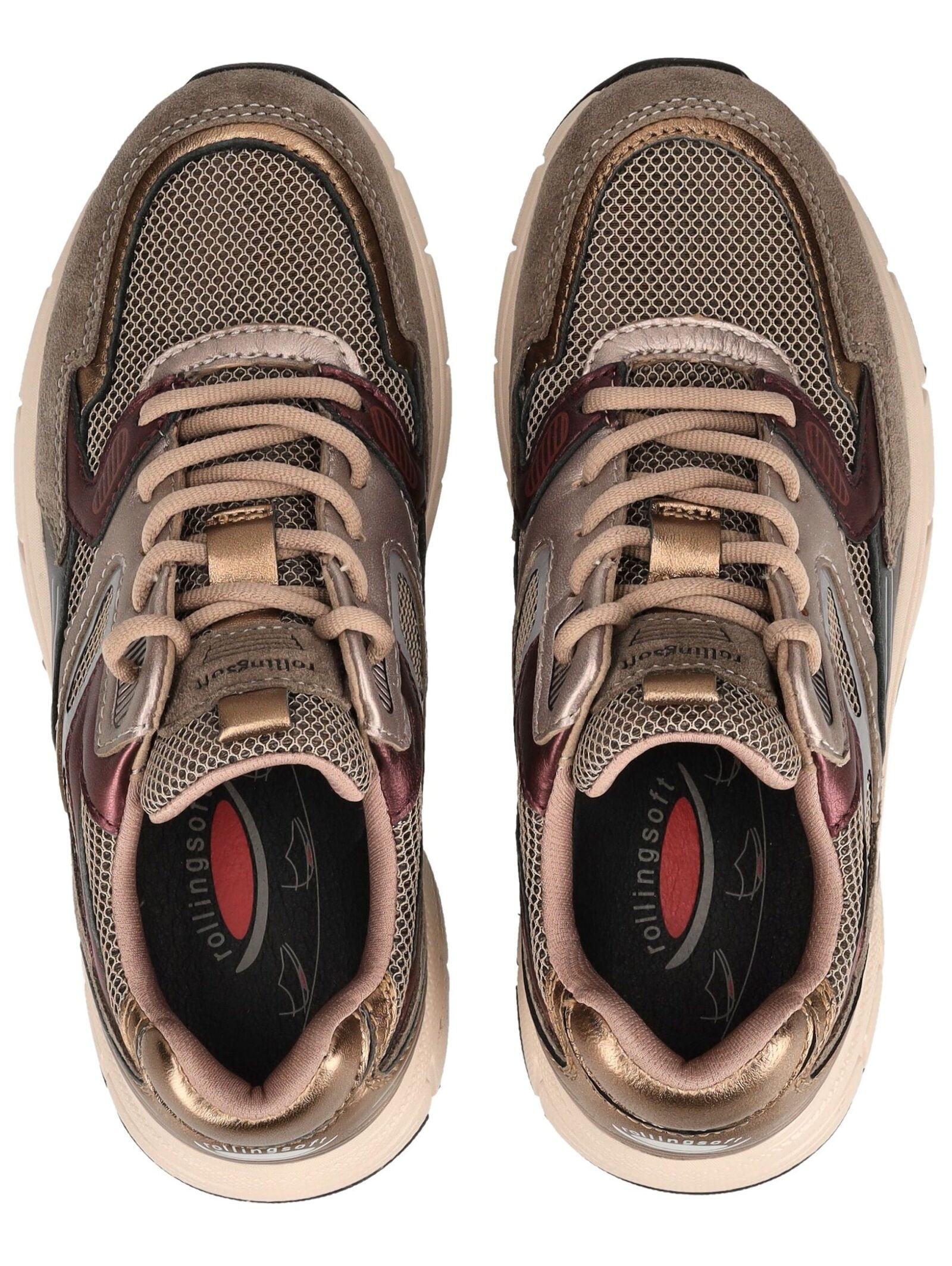 Gabor Sneaker »Gabor Sneaker Veloursleder/Mesh«