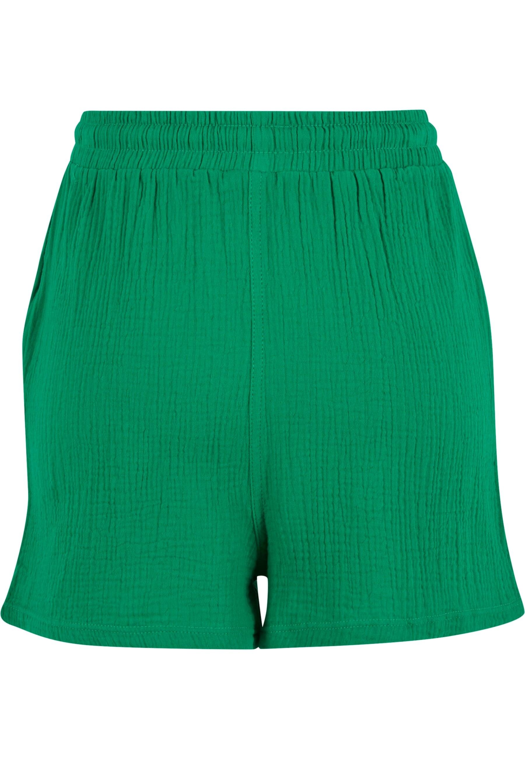 URBAN CLASSICS Sweatshorts "Urban Classics Ladies Musselin Shorts", (1 tlg. günstig online kaufen