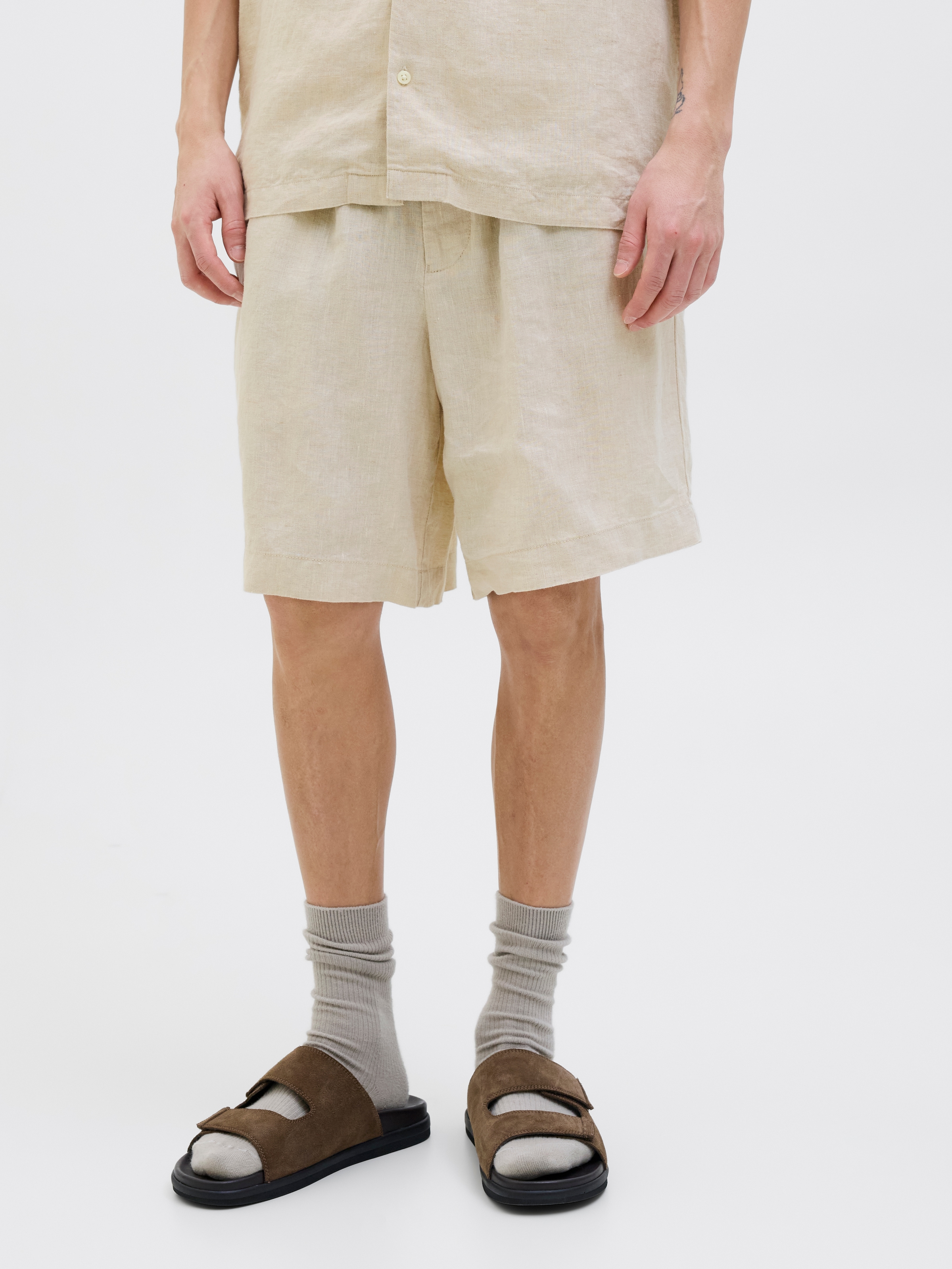 Jack & Jones Shorts "JPSTBILL LAWRENCE LINEN SHORTS SRT LN" günstig online kaufen
