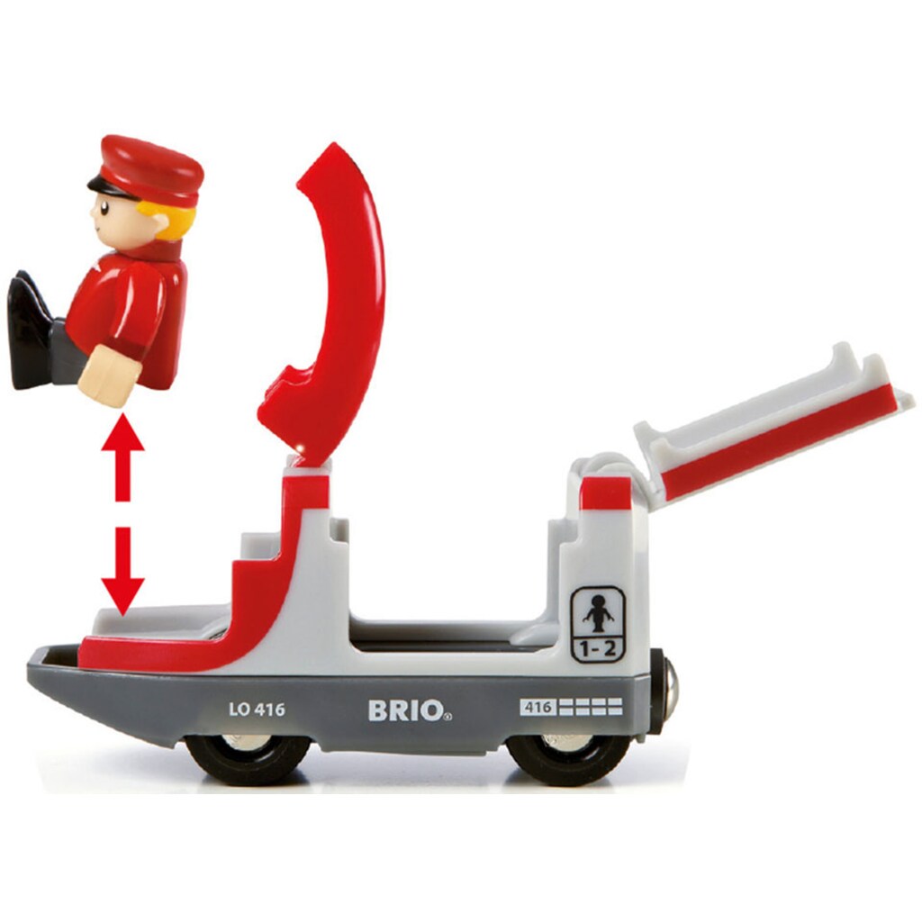 BRIO® Spielzeug-Eisenbahn »BRIO® WORLD, Eisenbahn Starter Set A«, (Set)