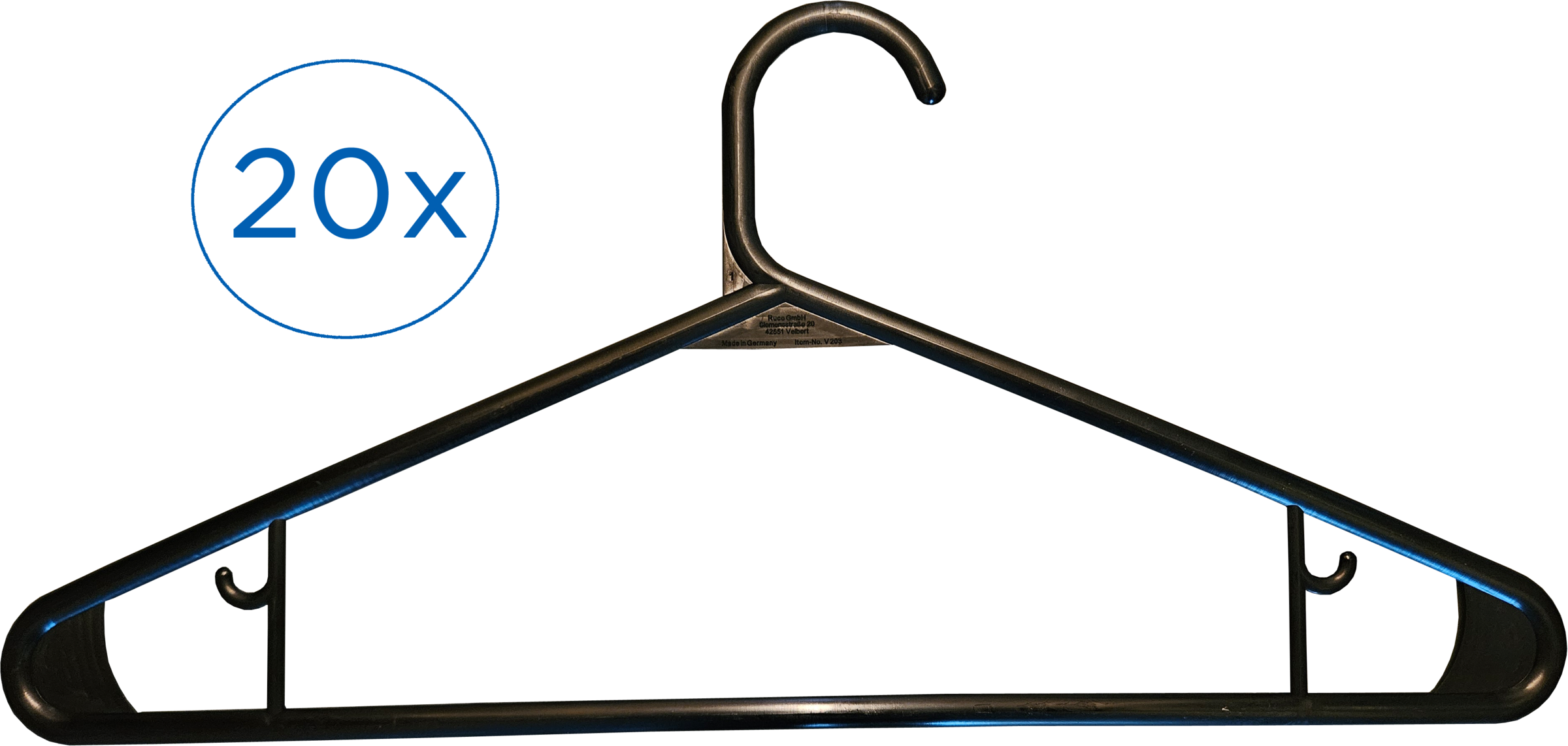 Ruco Kleiderbügel Kunststoff, Made in Germany günstig online kaufen