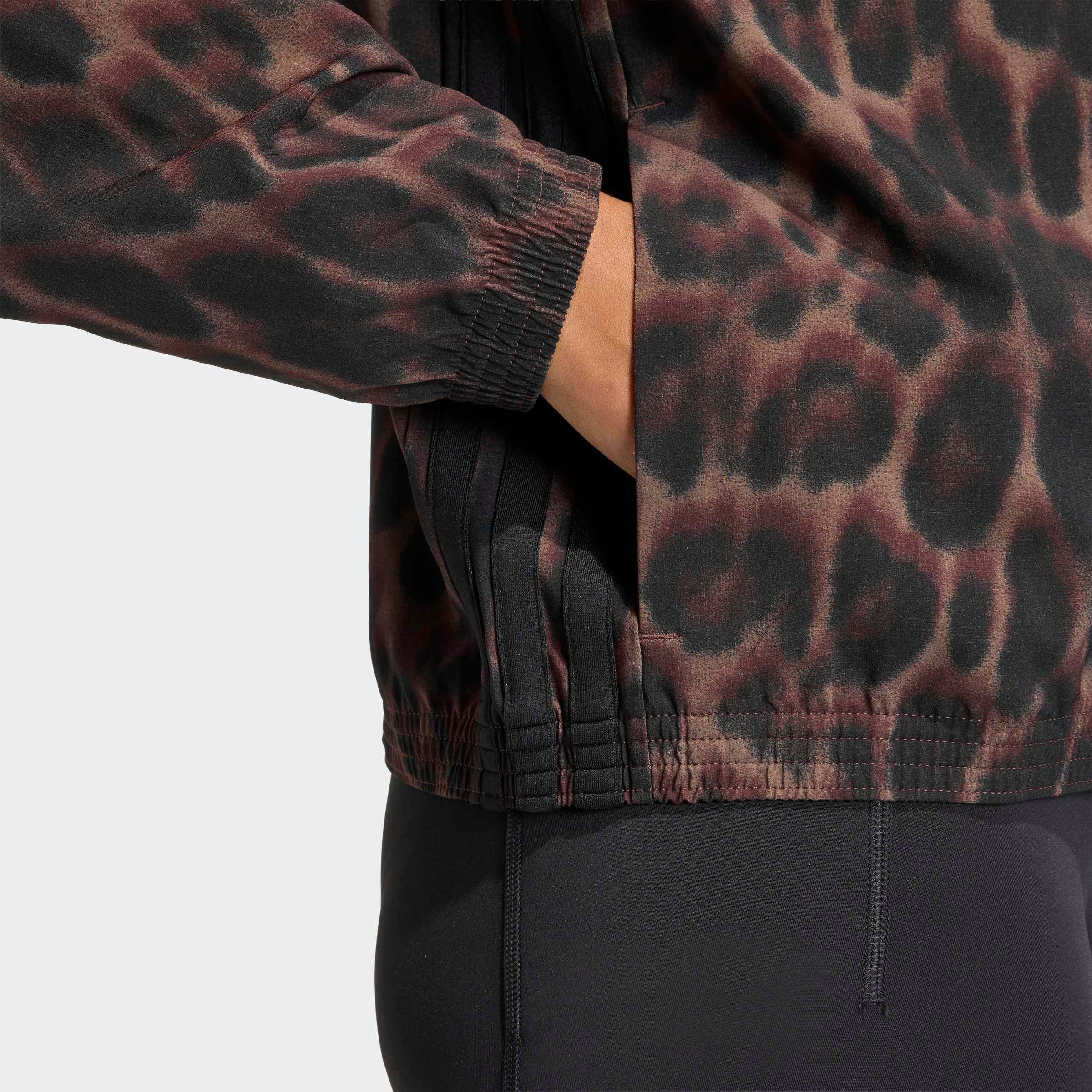 adidas Performance Rollkragenpullover »WORKOUT ESSENTIALS LEOPARD WOVEN« 1