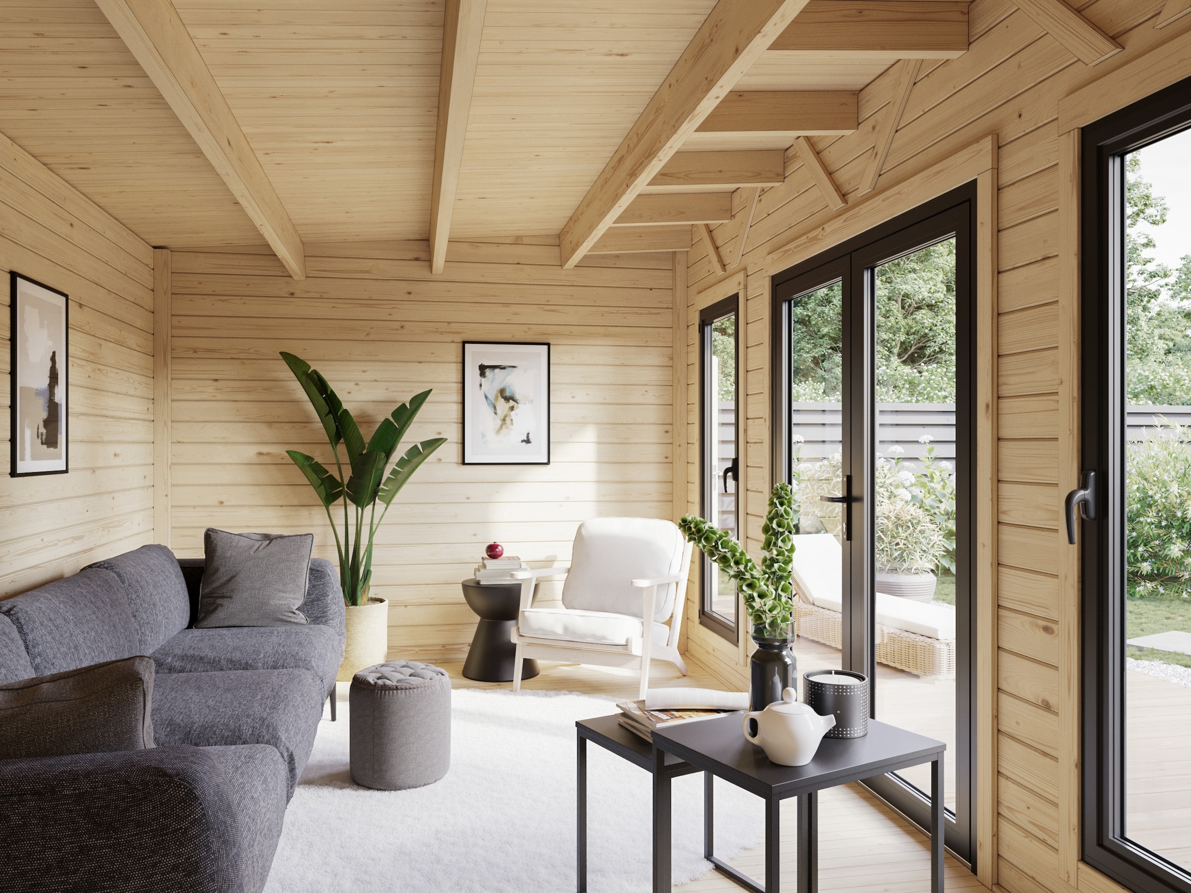 Palmako Gartenhaus »Aurelia 16,7 m²«