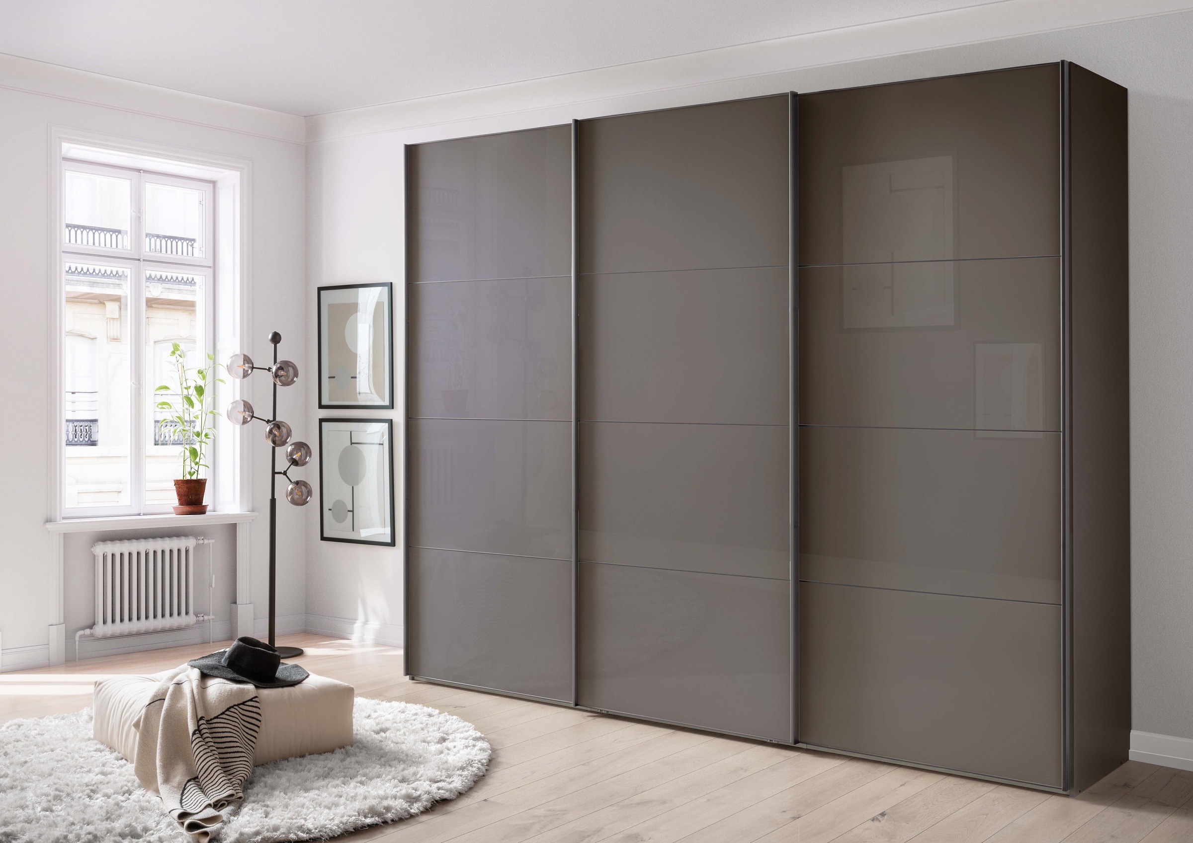 WIEMANN Schwebetürenschrank "Phoenix, Made in Germany, modernes Design, Hig günstig online kaufen