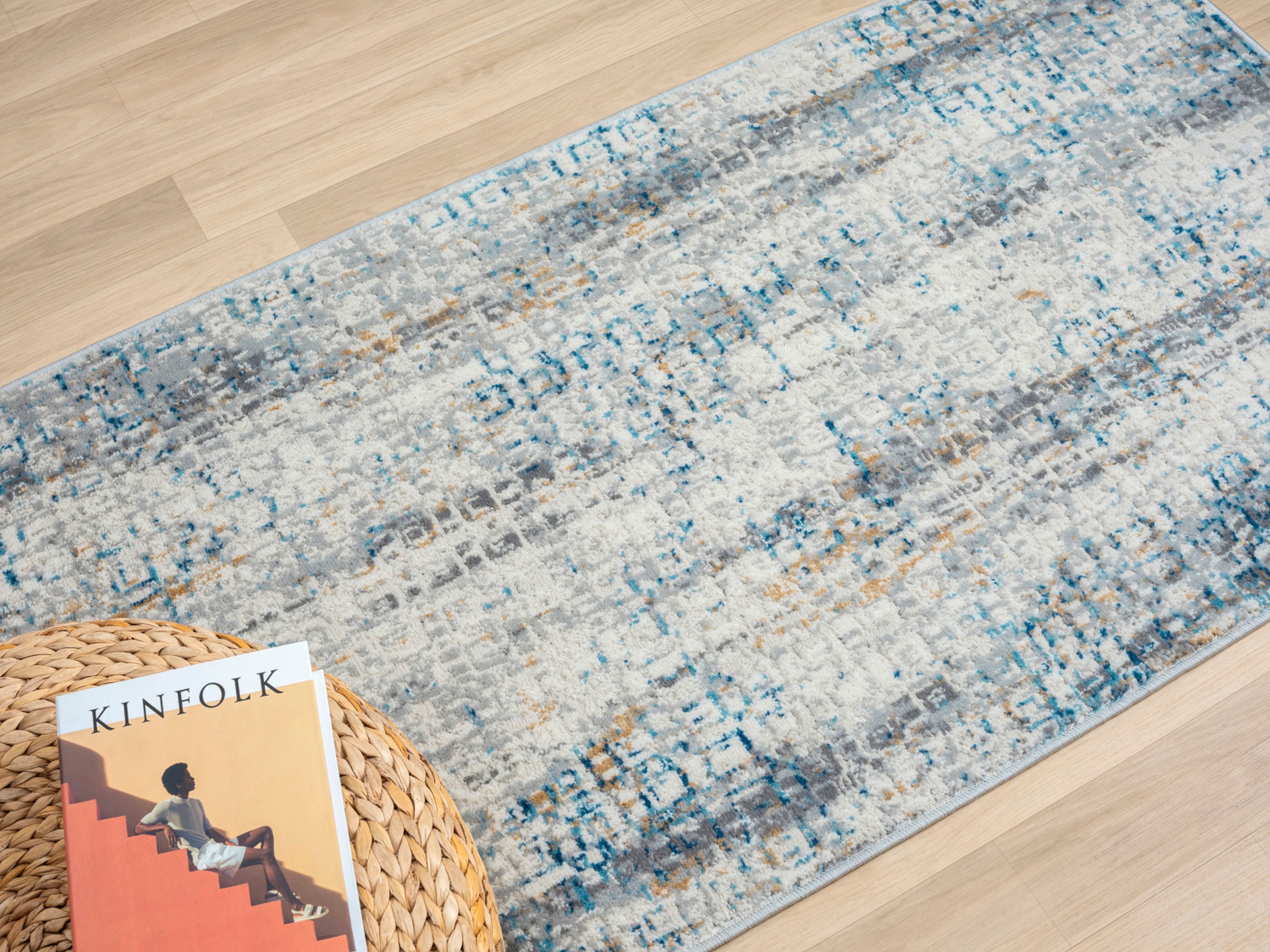 Myflair Möbel & Accessoires Teppich »My Look 2«, rechteckig, 8 mm Höhe, Kurzflor, Ethno-Design, besonders weich durch Microfaser