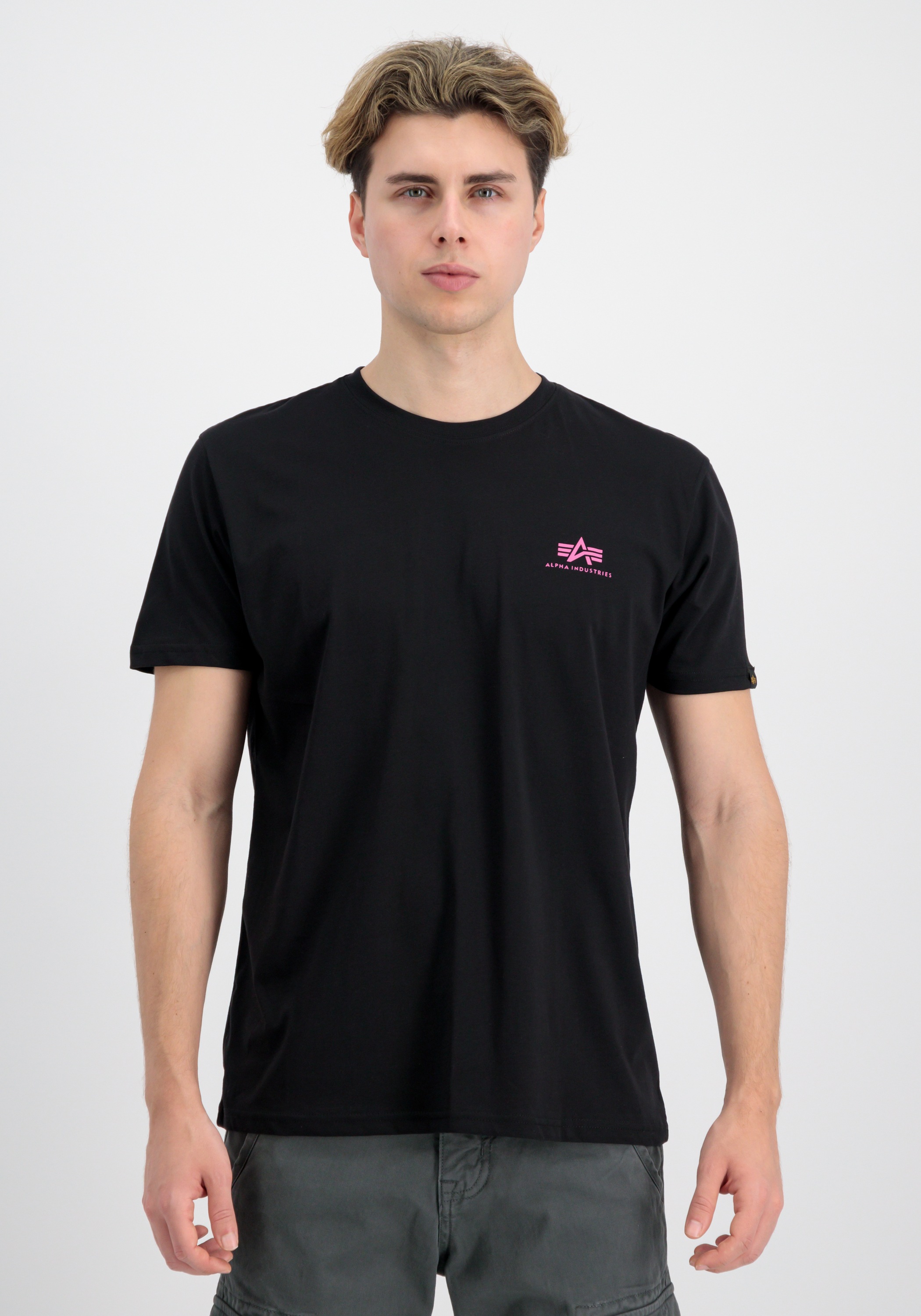 Thumbnail - Alpha Industries T-Shirt "Alpha Industries Men - T-Shirts Basic T-Shirt SL"