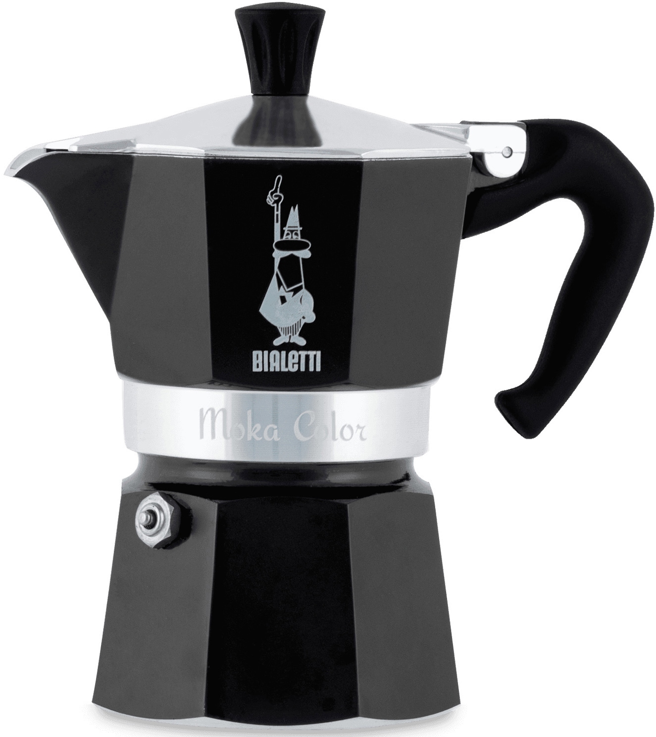 BIALETTI Espressokocher »Moka Express«, 0,27 l Kaffeekanne, Aluminium, in hochwertiger Lackierung, 1 Tasse