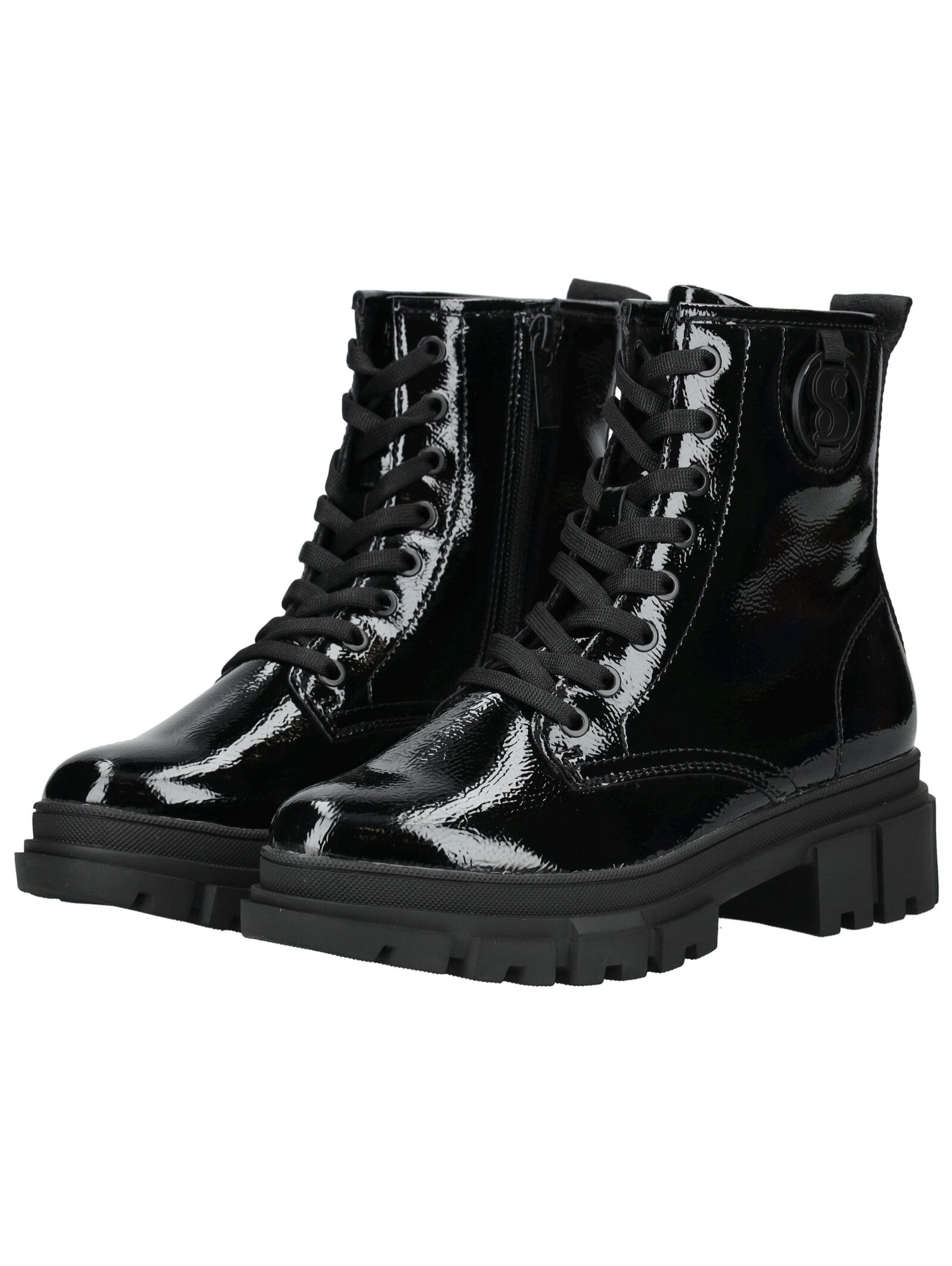 s.Oliver Schnürstiefelette »s.Oliver Stiefelette Lederimitat«