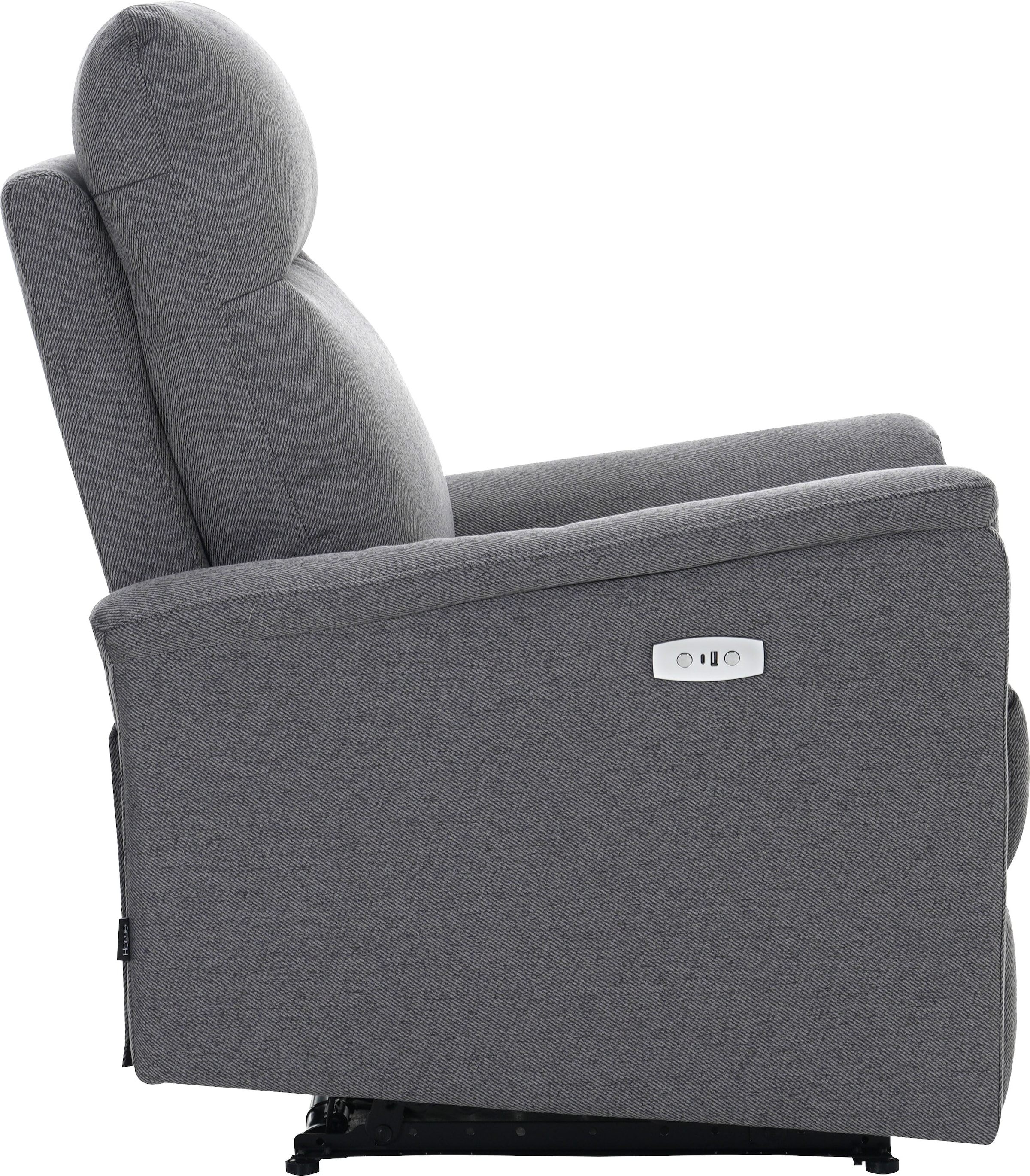 Home affaire Relaxsessel »FINNARA, Relaxsessel, TV-Sessel, elelektrische Relaxfunktion, USB A/C« Liegefunktion 105°-135°, Federkern,