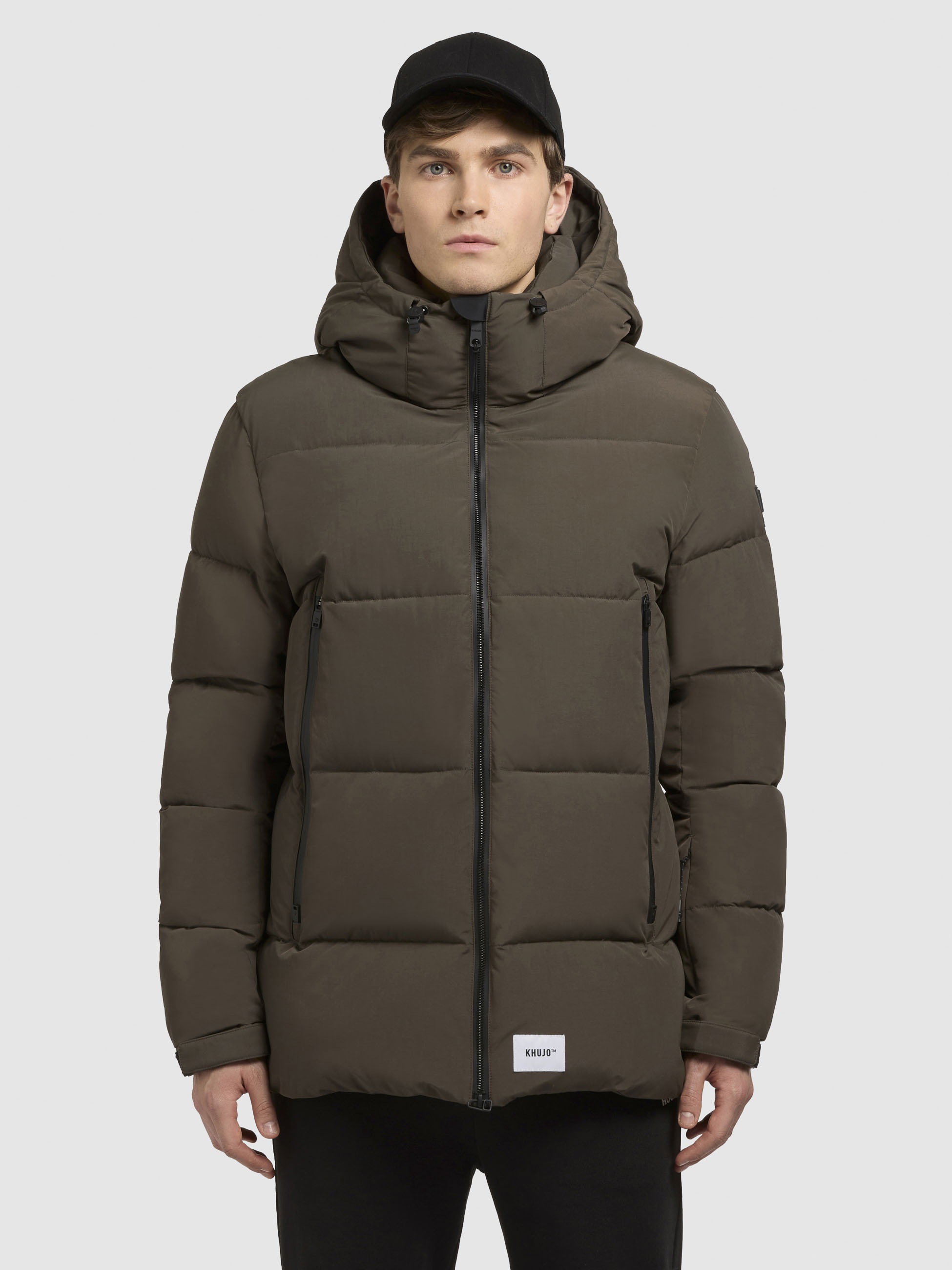 khujo Steppjacke »ROAN«, mit Kapuze