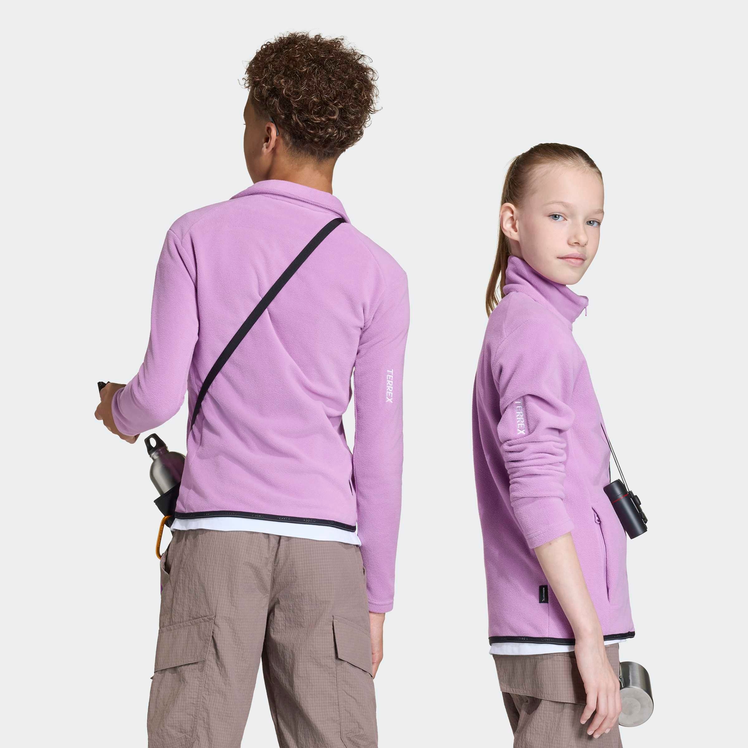 adidas TERREX Fleecejacke »KIDS MULTI-, DURCHGEHENDER REISSVERSCHLUSS«