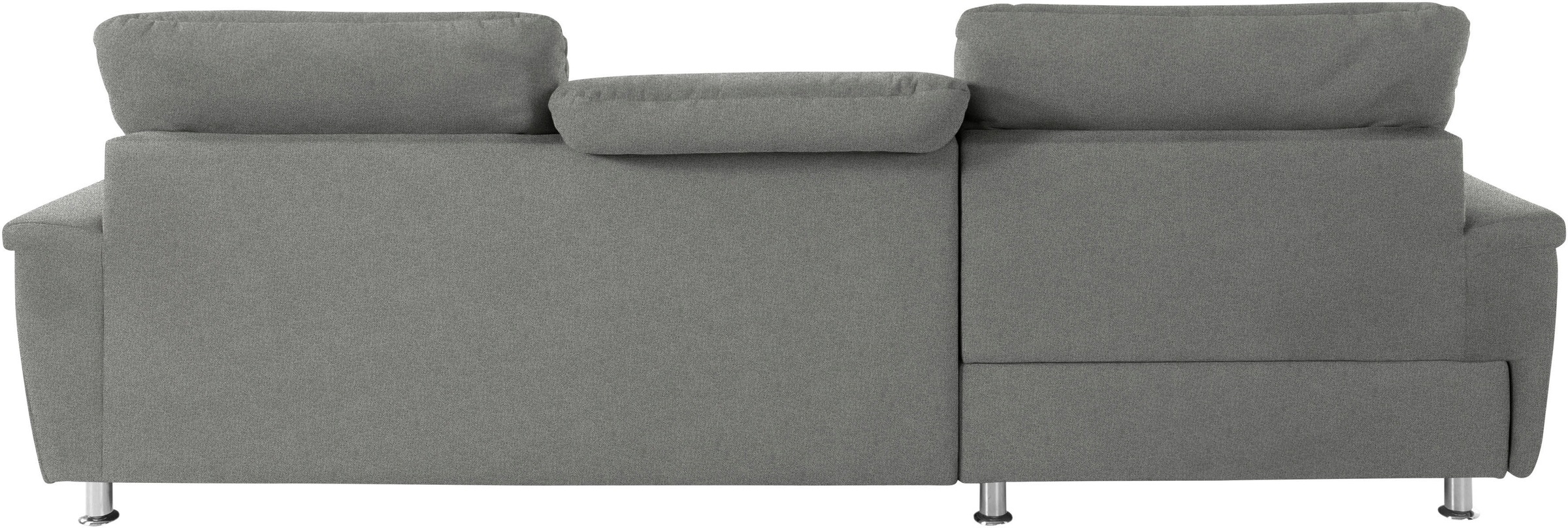 DOMO collection Ecksofa »Franzi L-Form«, wahlweise mit Kopfteilverstellung (dann Tiefe: 170 cm)
