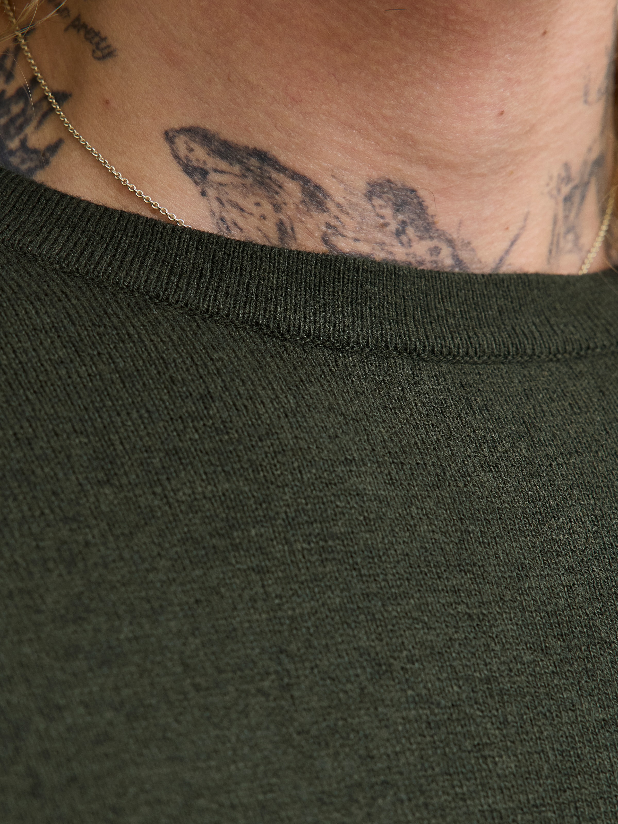 Jack & Jones Strickpullover "JJEEMIL KNIT CREW NECK NOOS" mit Rundhalsaussc günstig online kaufen