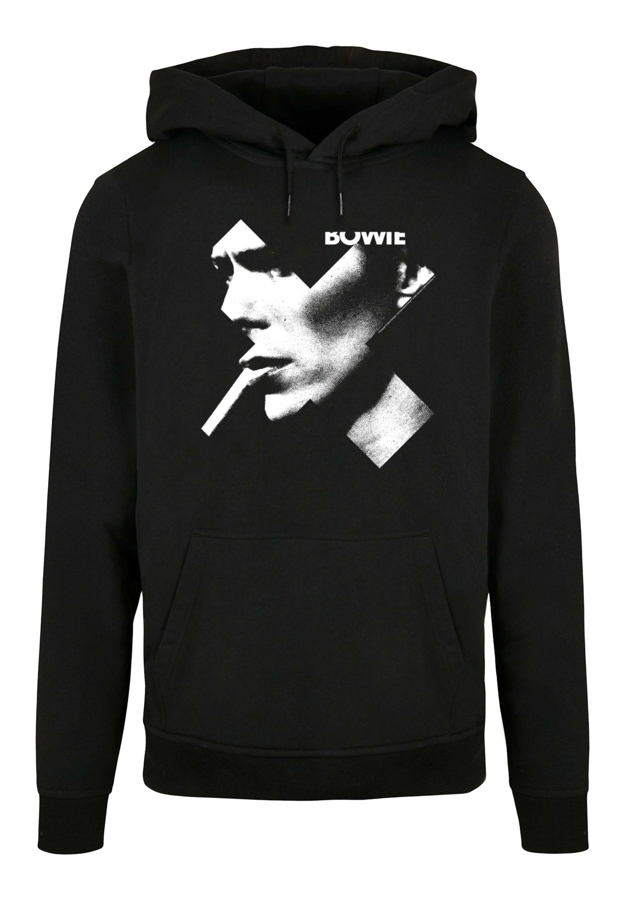 F4NT4STIC Kapuzenpullover »David Bowie Smoke Kreuz«, Print