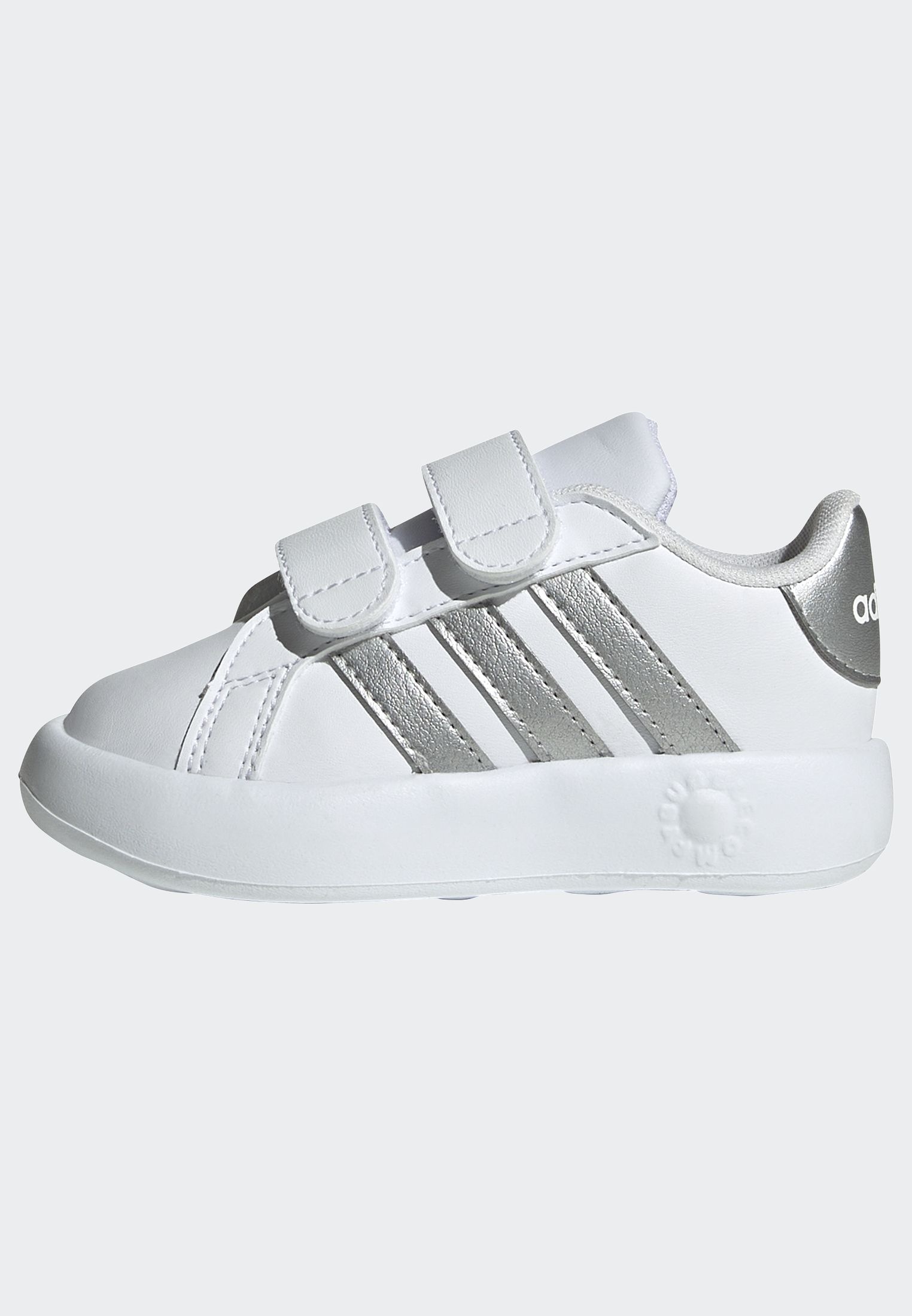 adidas Sportswear Klettschuh »GRAND COURT 2.0 KIDS«, Design auf den Spuren des adidas Superstar, für Kinder