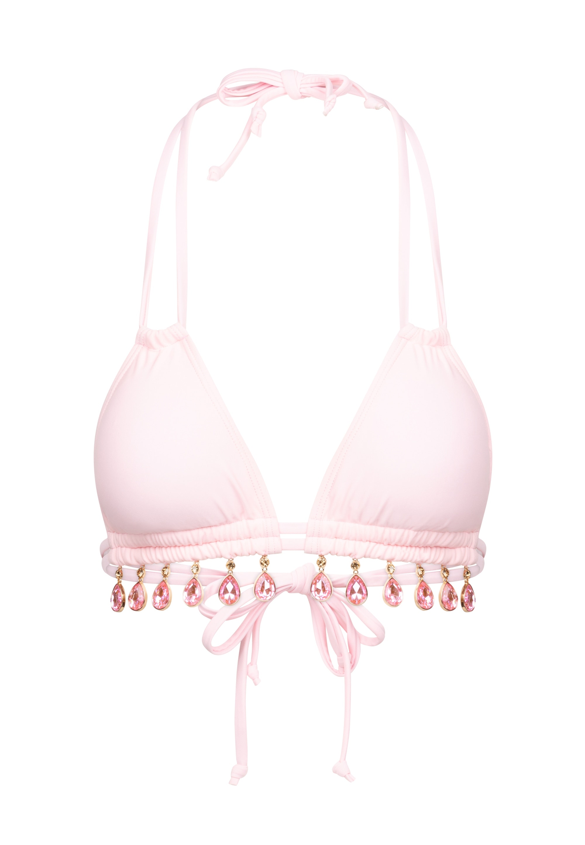 Moda Minx Triangel-Bikini-Top »Selene«, (1 St.), mit edlen Schmuckelementen
