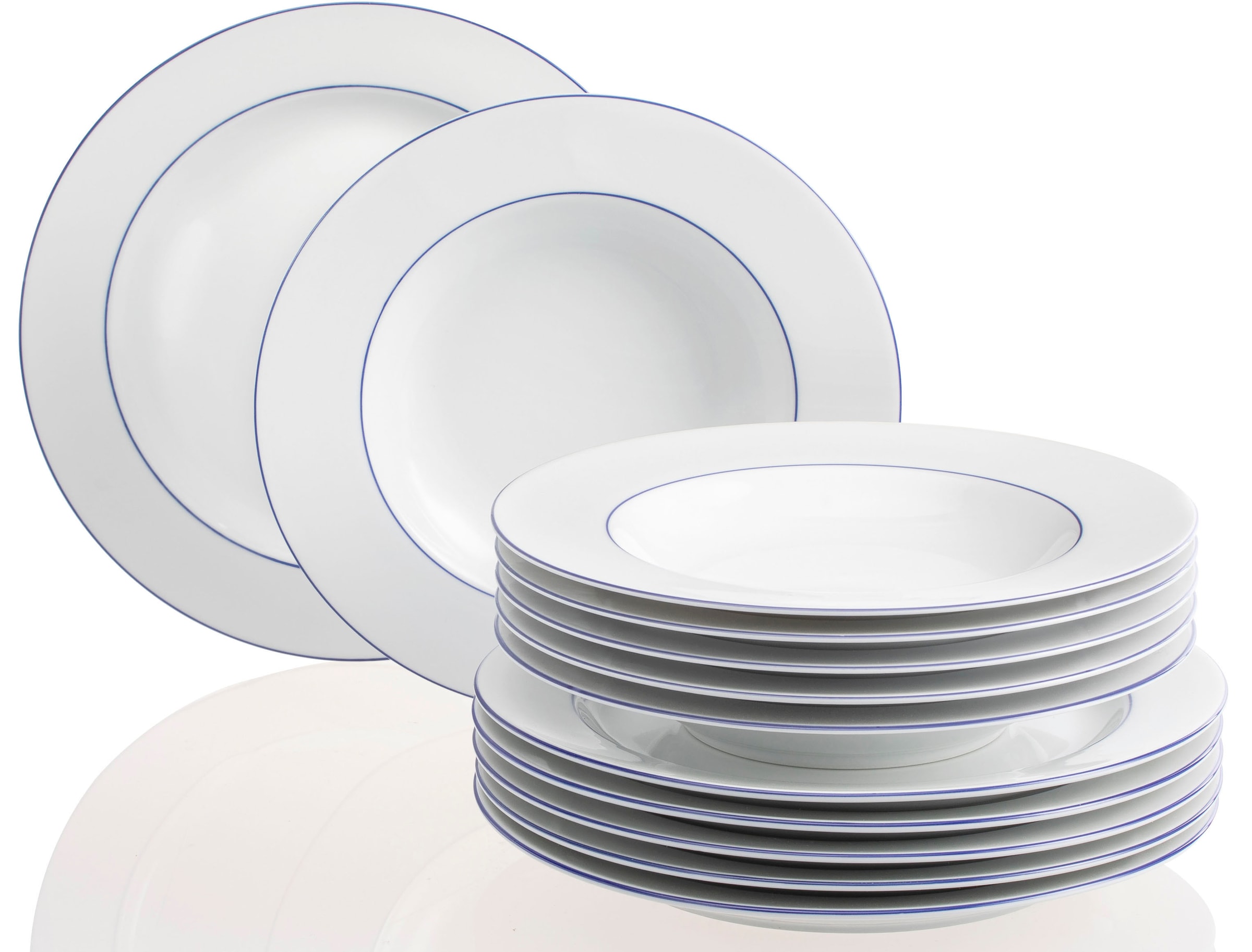 Retsch Arzberg Tafelservice "Teller Set, Geschirr-Set Heike Blaurand" Made günstig online kaufen