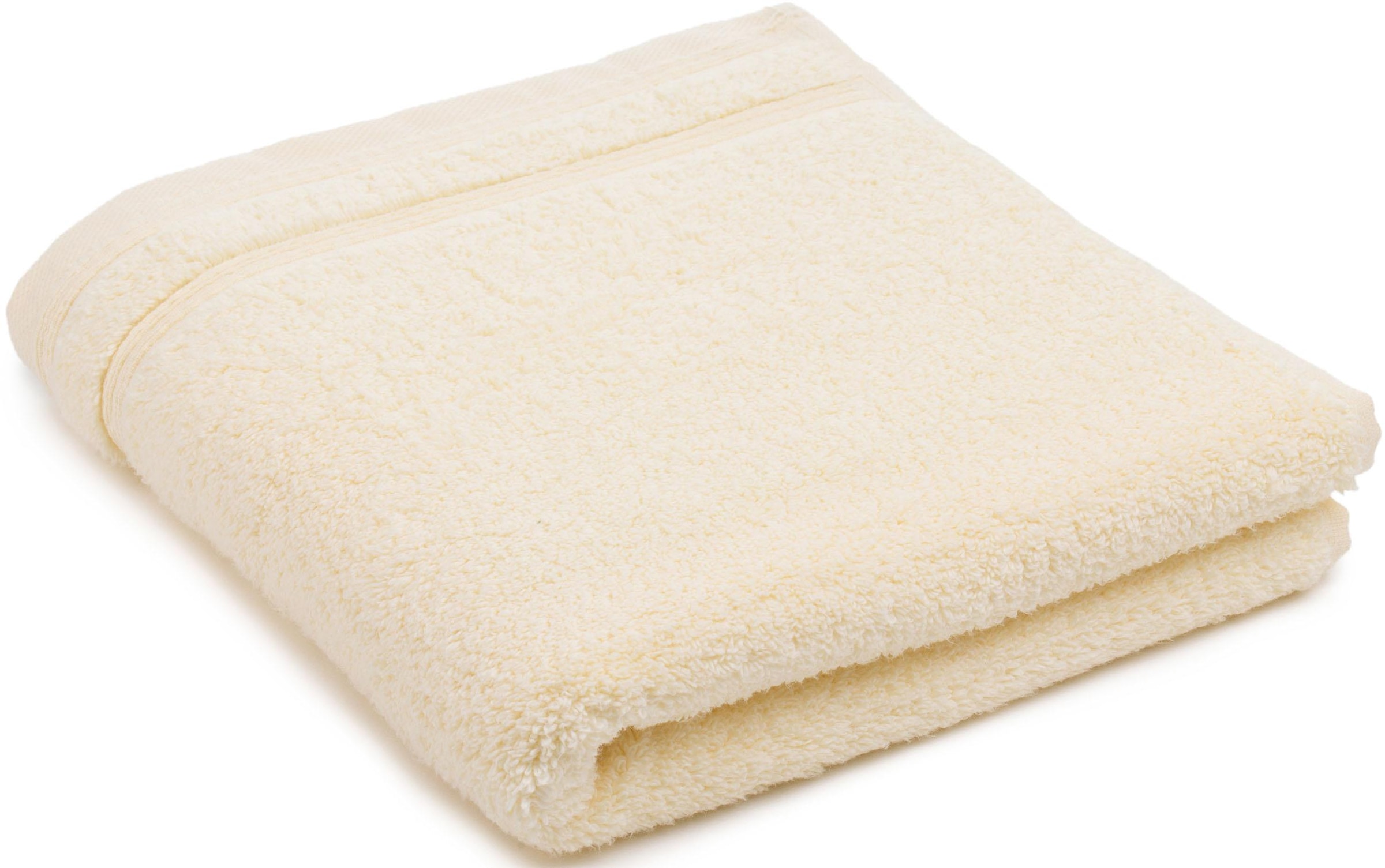 Gözze Handtücher reine | kaufen Baumwolle »Monaco«, Uni Farben, (2 gewellter mit BAUR Bordüre, im Set, St.)
