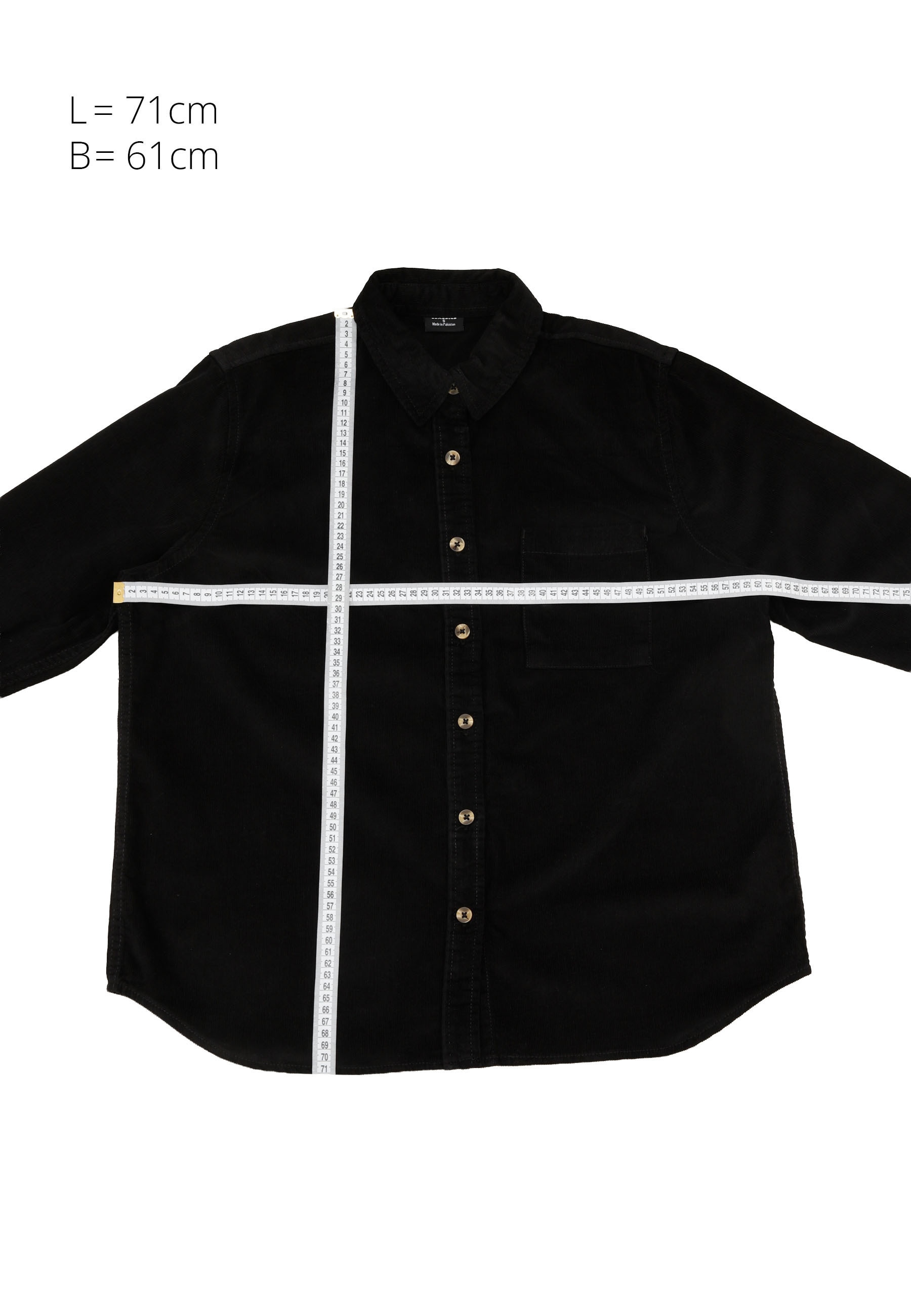 URBAN CLASSICS Langarmhemd »Urban Classics Damen Ladies Corduroy Oversized Shirt« 1 Stk.