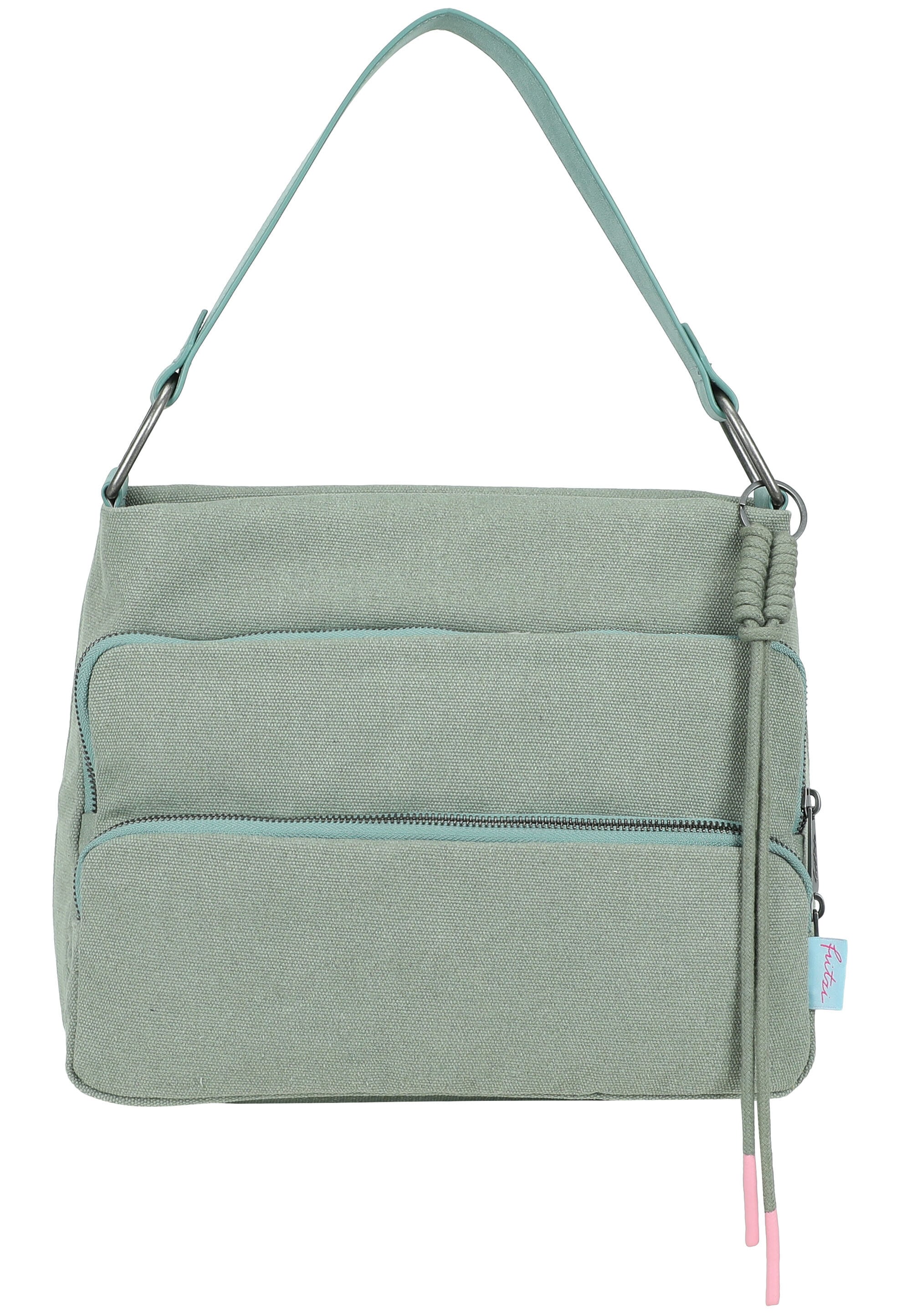 Fritzi aus Preußen Schultertasche "Donny Hobo" mit Reißverschlüssen