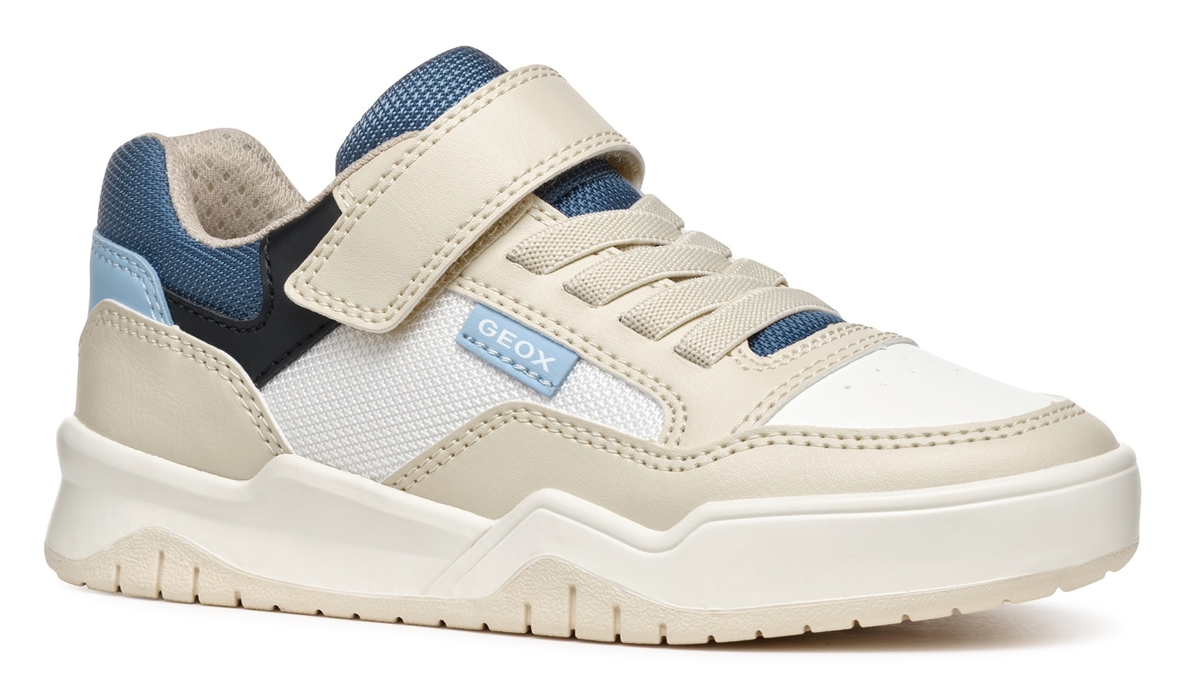 Geox Sneaker »J PERTH BOY«, Retro Sneaker, Slip-On Sneaker mit Klettverschluss