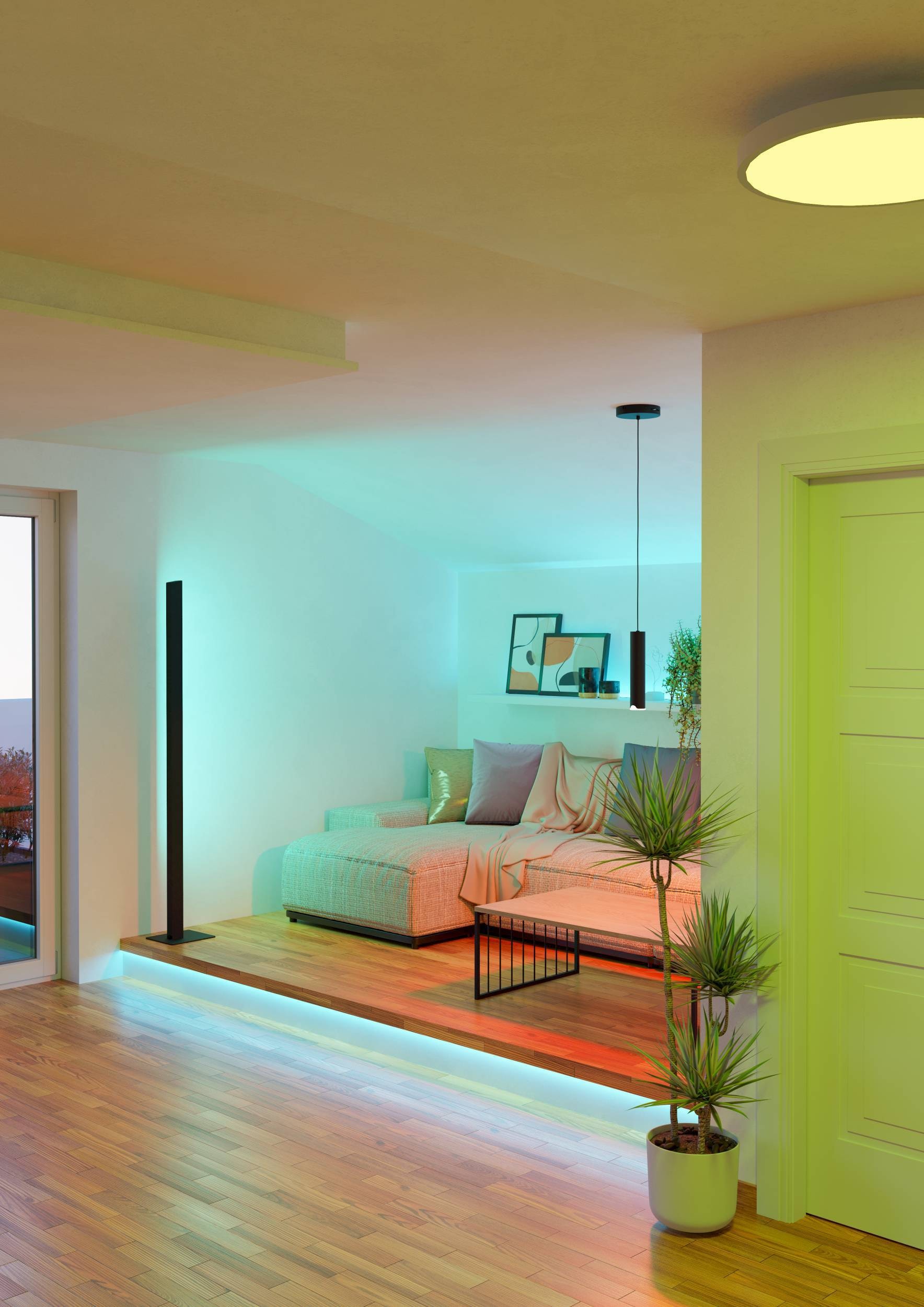 EGLO Hängeleuchte »Balmorta-Z Hängelampe, Pendelleuchte, Metall, ZigBee, Pendellampe« LED-Modul 1 Stk. Kaltweiß | RGB