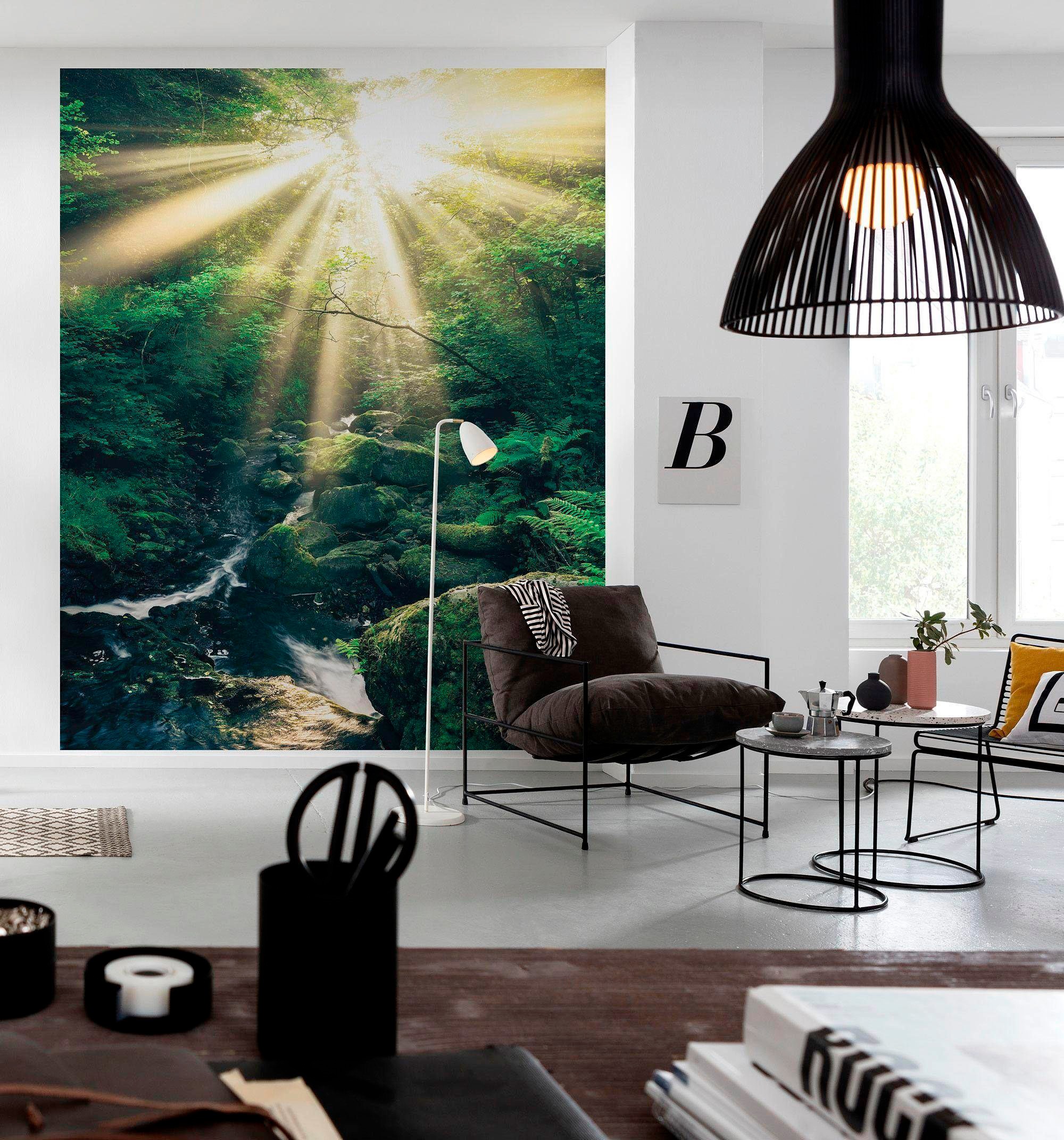 Komar Vliestapete »Digitaldruck Vlies - Divine - Größe 200 x 250 cm«, bedruckt, Wohnzimmer, Schlafzimmer