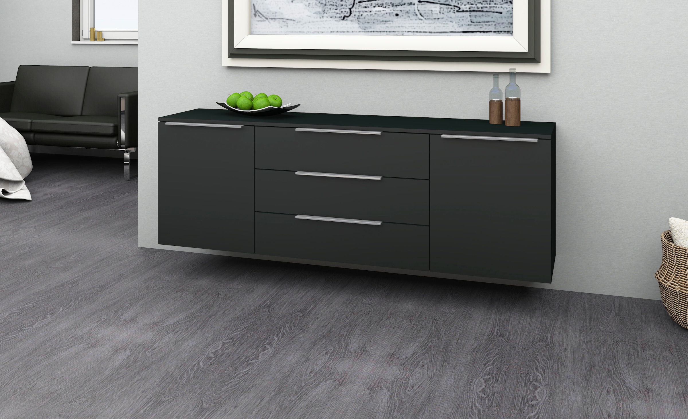 borchardt Möbel Sideboard »Oliva«, Breite 166 oder 200 cm