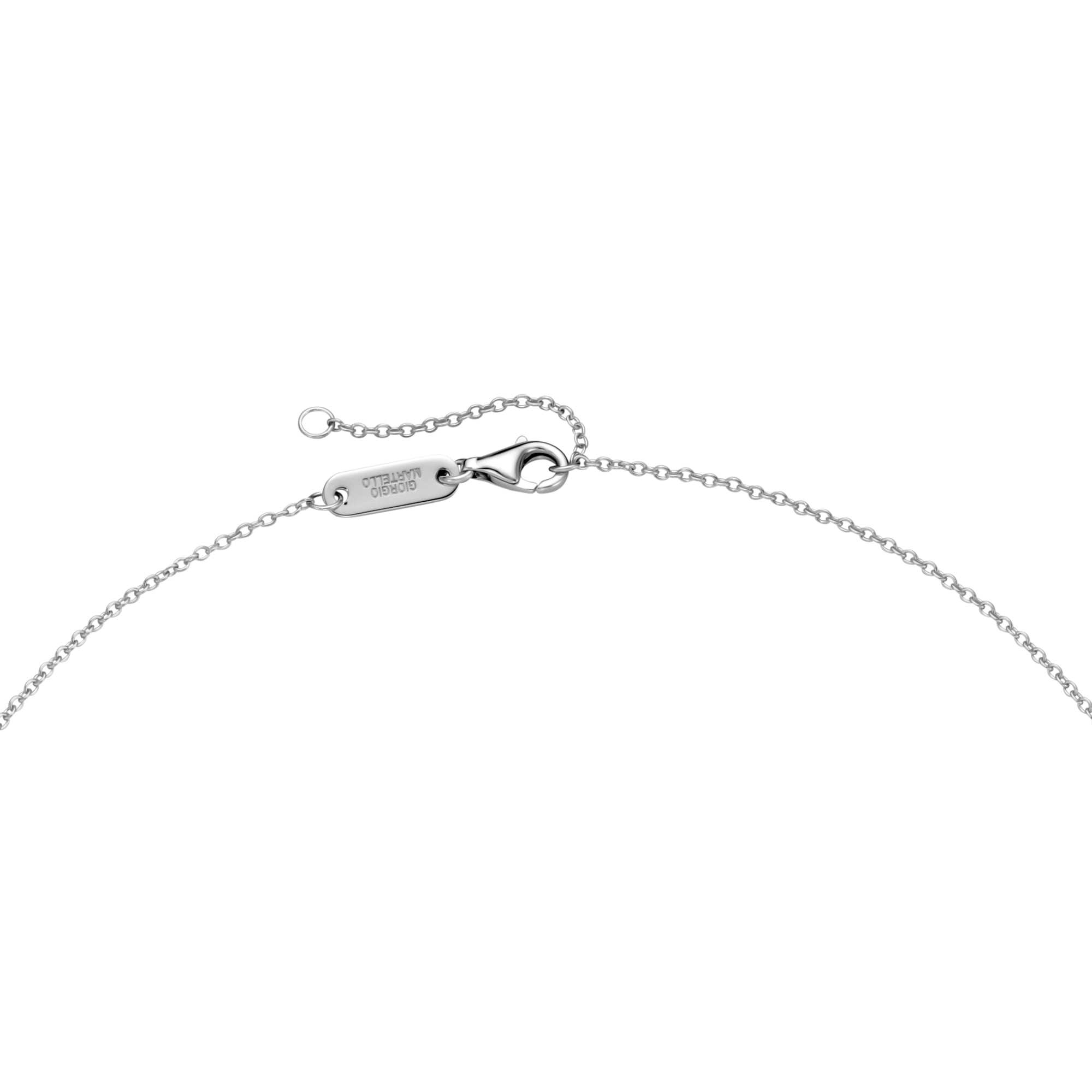 GIORGIO MARTELLO MILANO Collier »mit Zirkonia und Kristallsteinen, Silber 925«