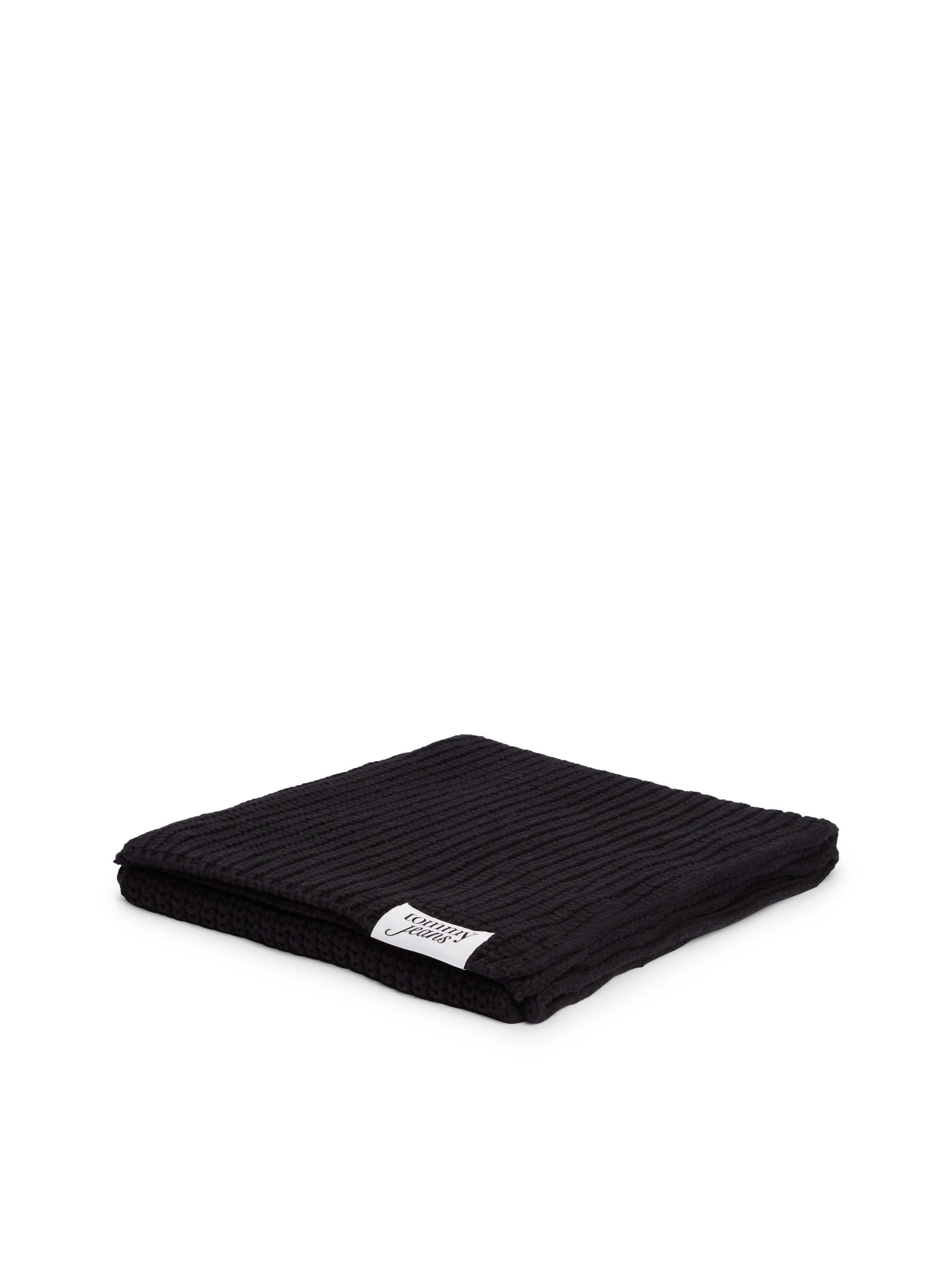 Tommy Jeans 1100000002199 »TJW SCRIPT« aus grobem Rippstrick mit Logo-Label