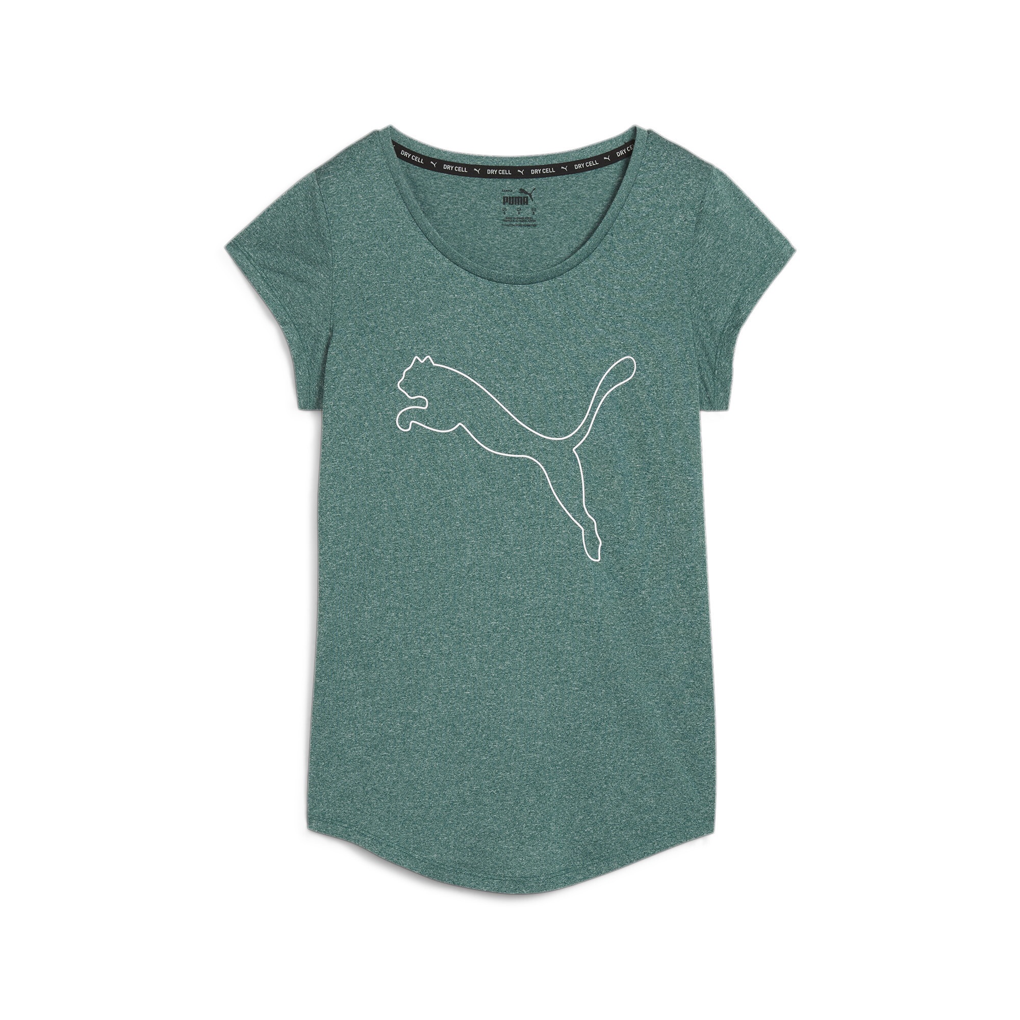 PUMA Trainingsshirt "PERFORMANCE HEATHER CAT TEE W"