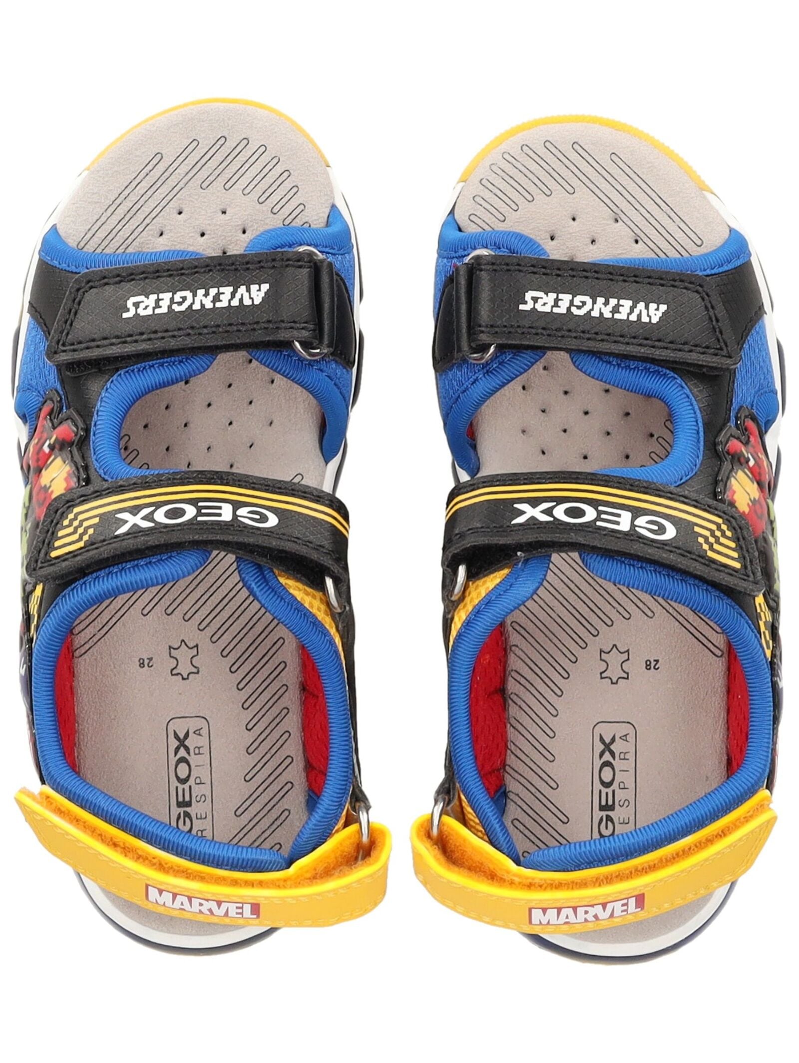 Geox Sandale »Geox Sandalen Lederimitat/Mesh«